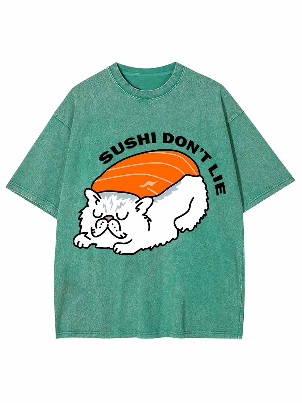 SUSHI DON IT LIE WASHED TSHIRT