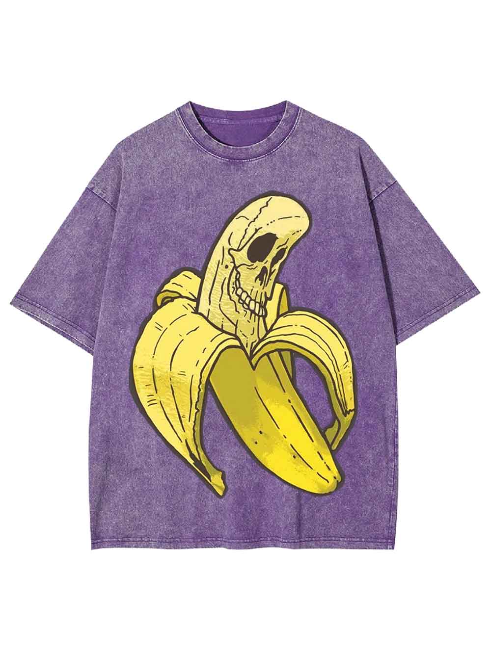 Banana Skull Washed Tshirt