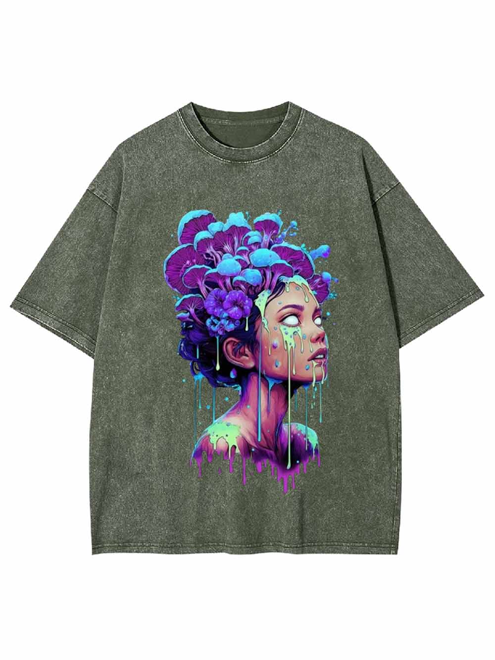 Dream Spore Goddess Washed Tshirt