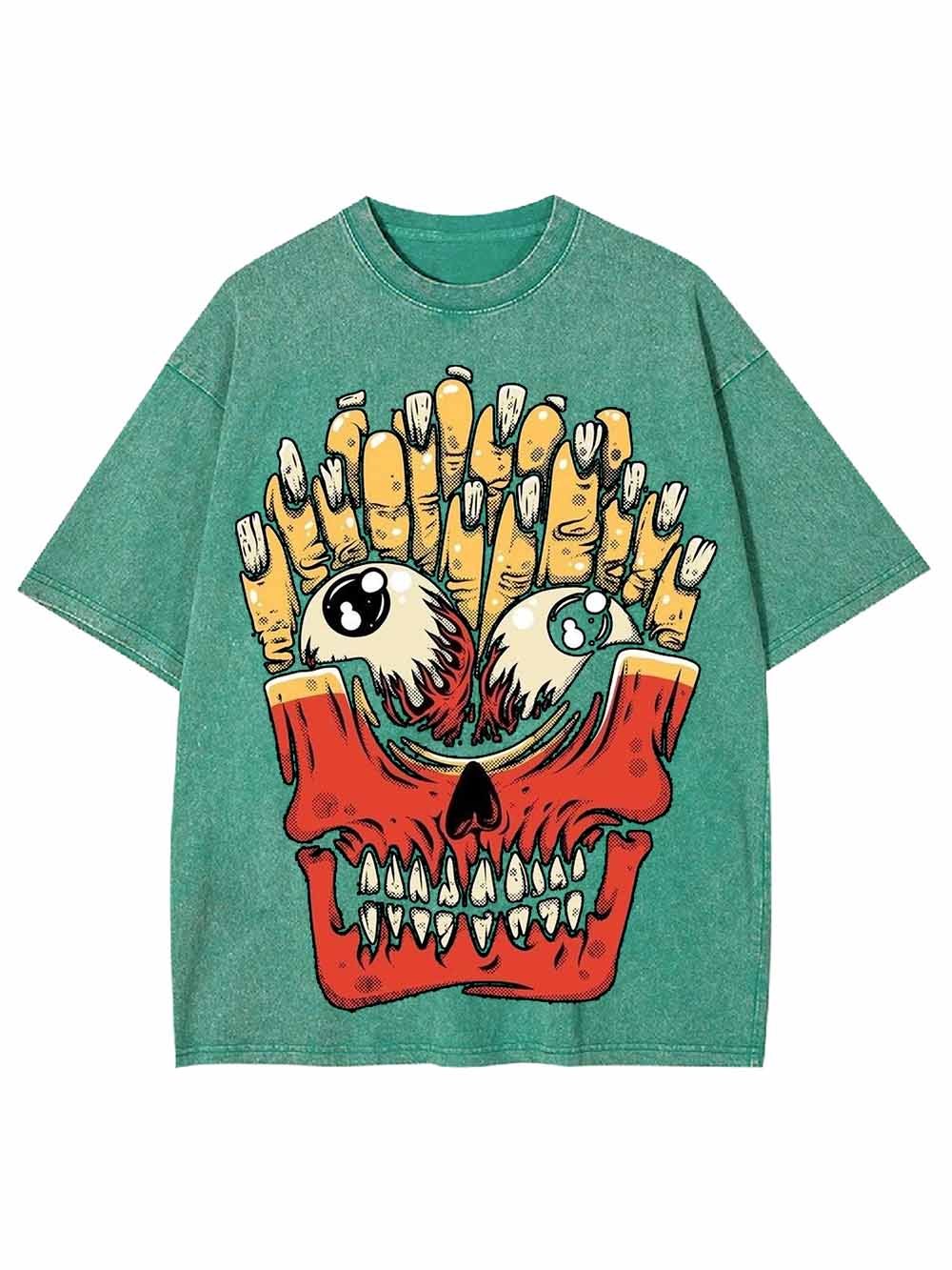 Finger Fries Washed Tshirt