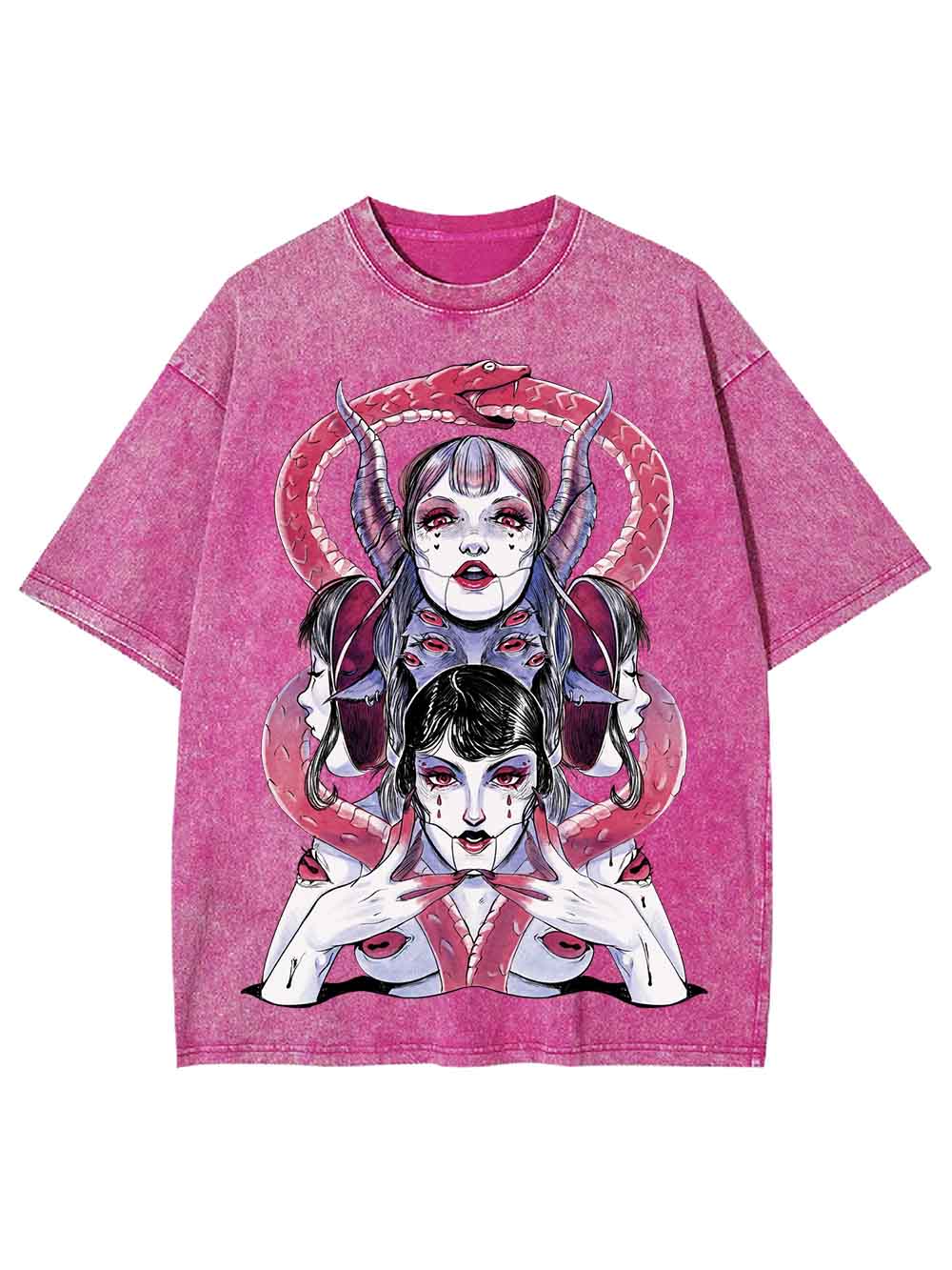 Serpent Siren Washed Tshirt