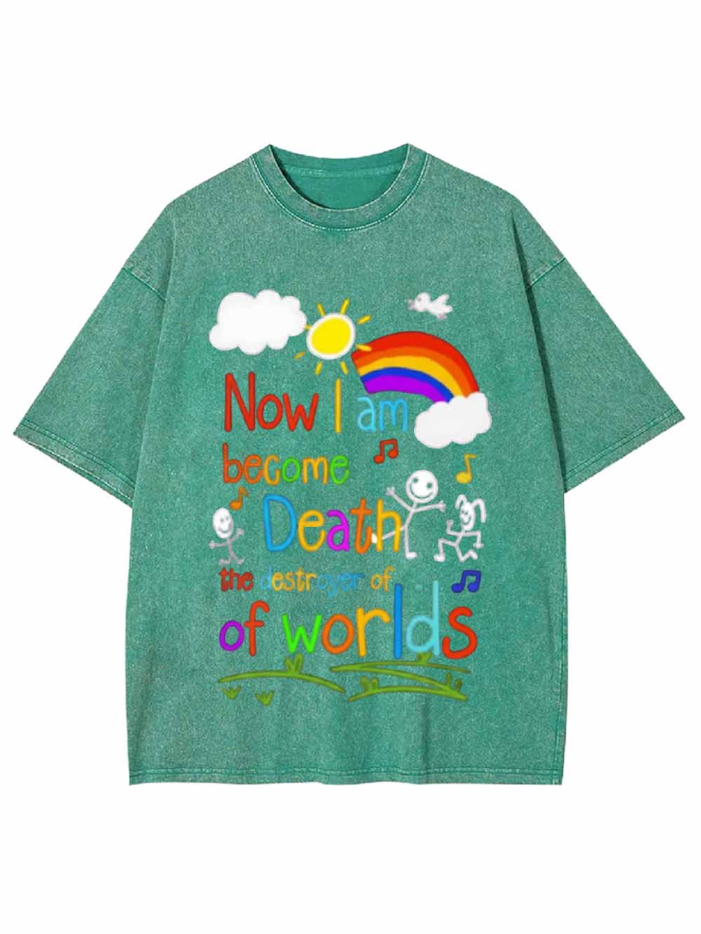 Now I Am Become Death Washed Tshirt