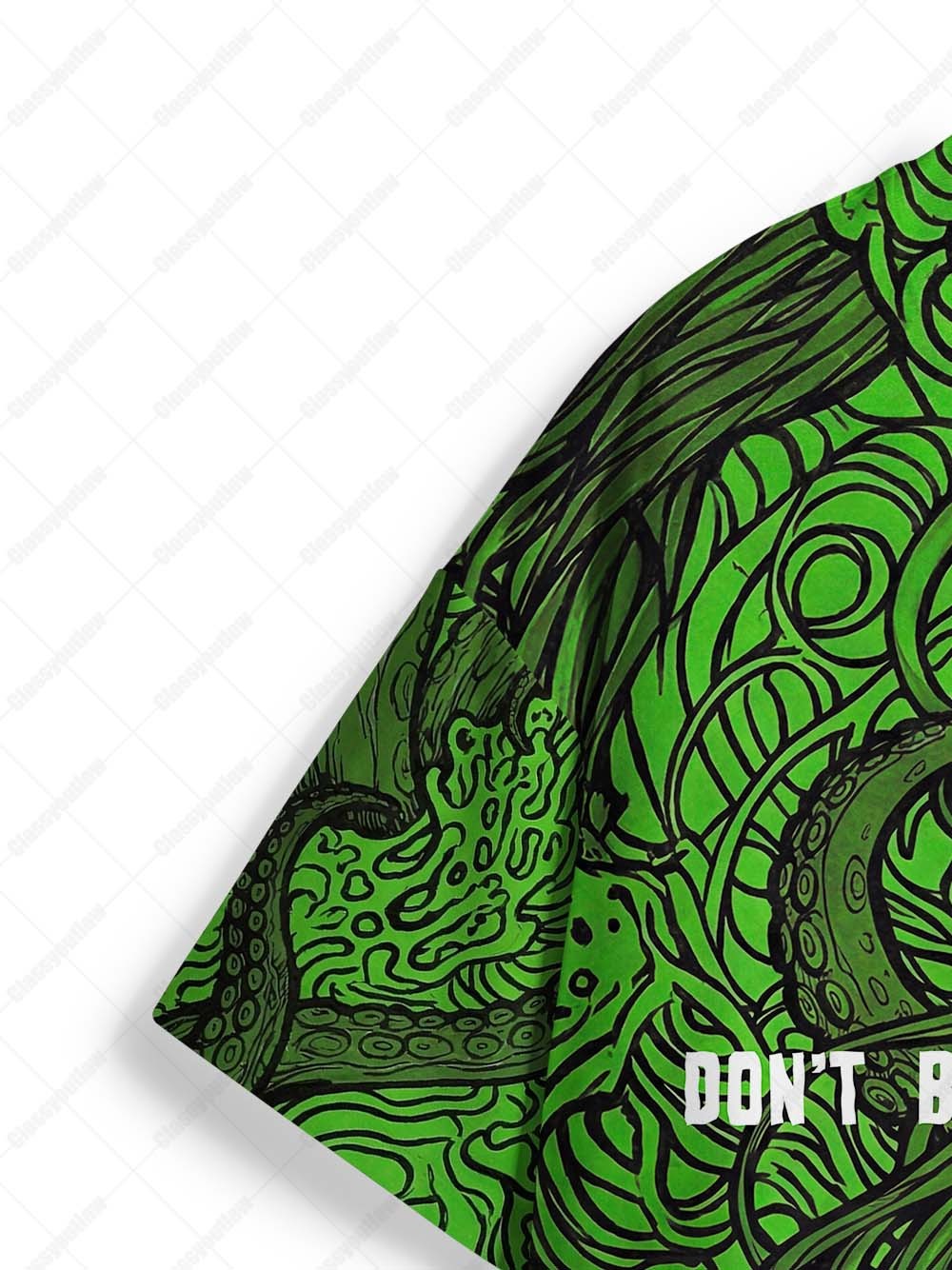 Serpent Bloom Statement Graphic T-shirt