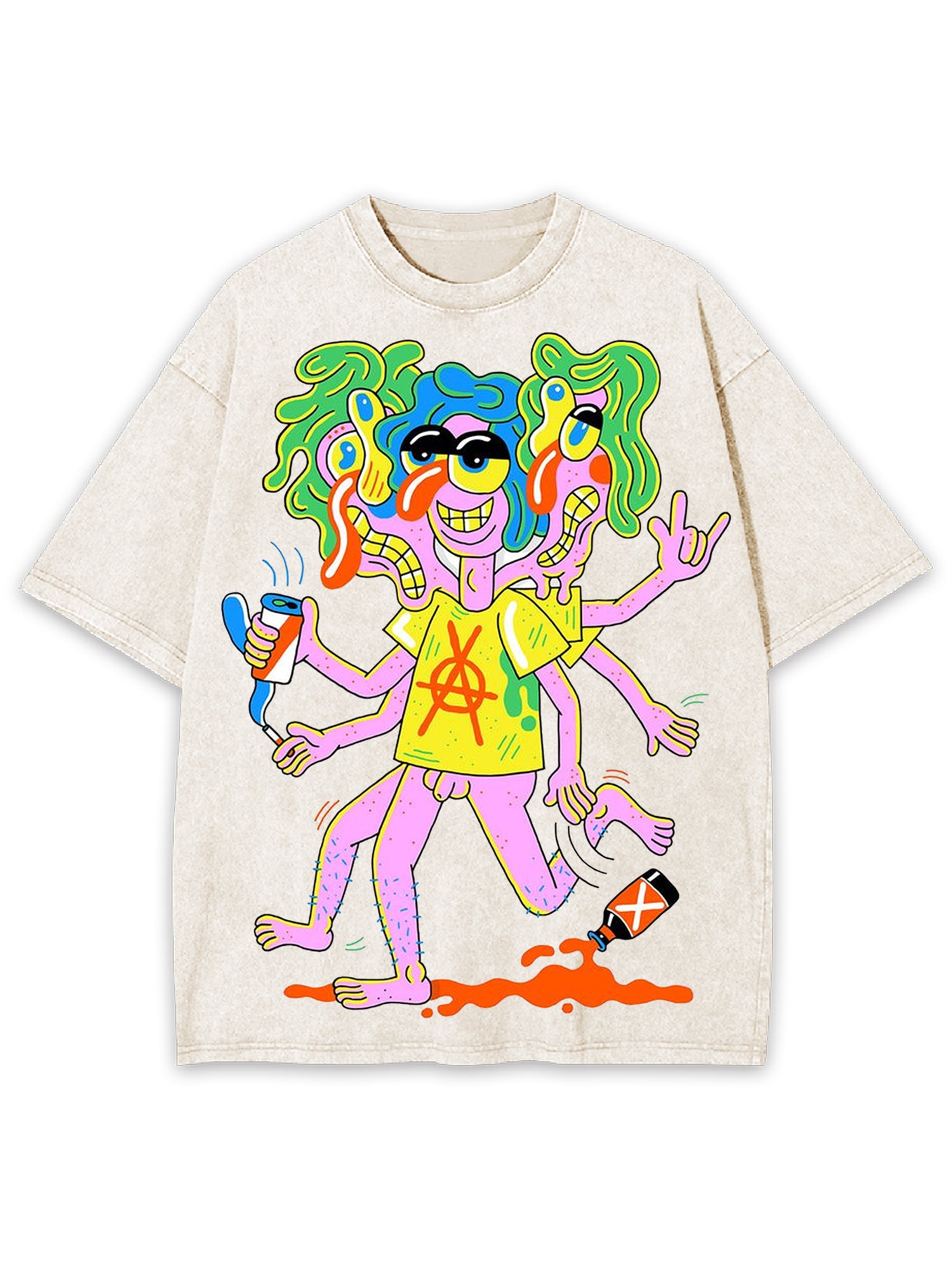 Personal Counduct Washed Tshirt-ClassyOutlaw