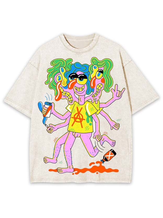 Personal Counduct Washed Tshirt-ClassyOutlaw