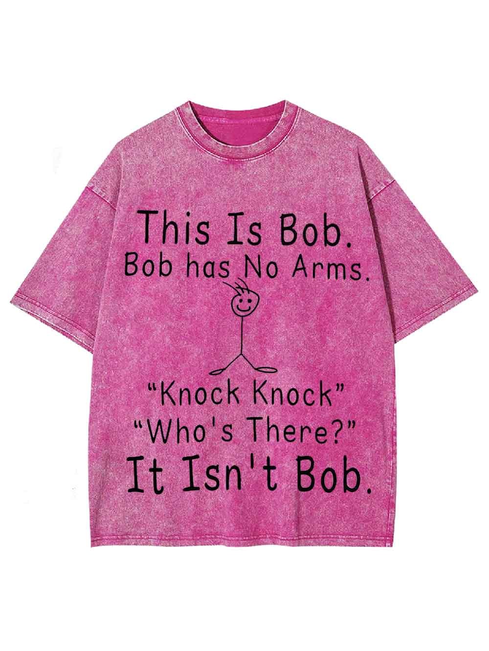 THIS IS BOB WASHED TSHIRT