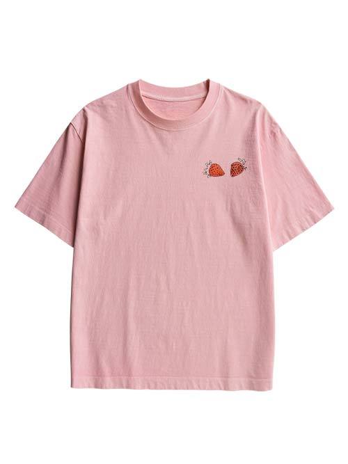 Strawberry Jams But My Glock Don't Double Sided Print Washed TShirt