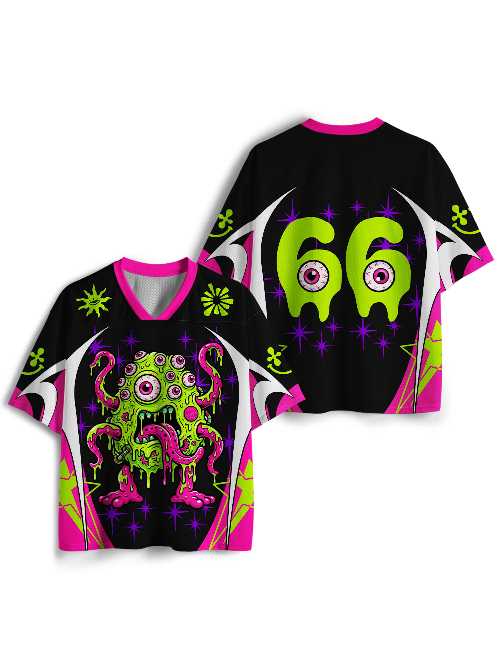 NEON TENTACLE MONSTER MESH JERSEY