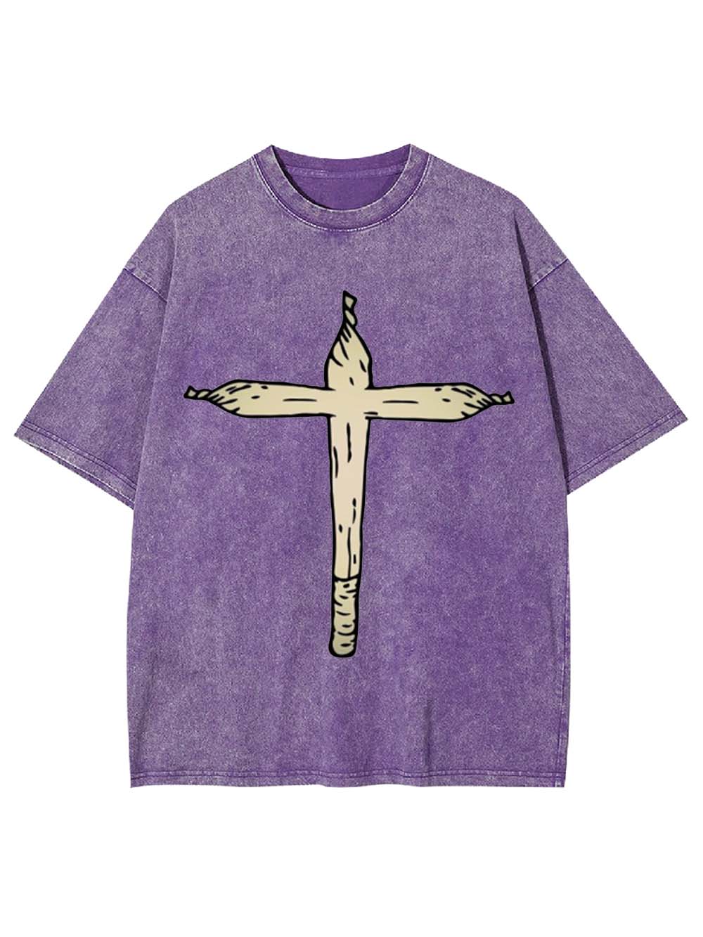 Cross Joint Washed Tshirt