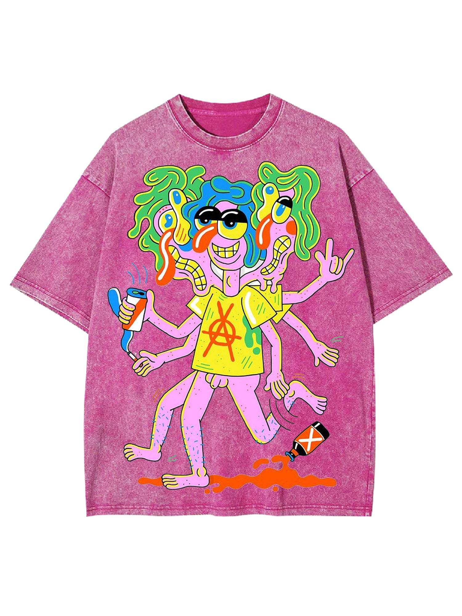 Personal Counduct Washed Tshirt-ClassyOutlaw