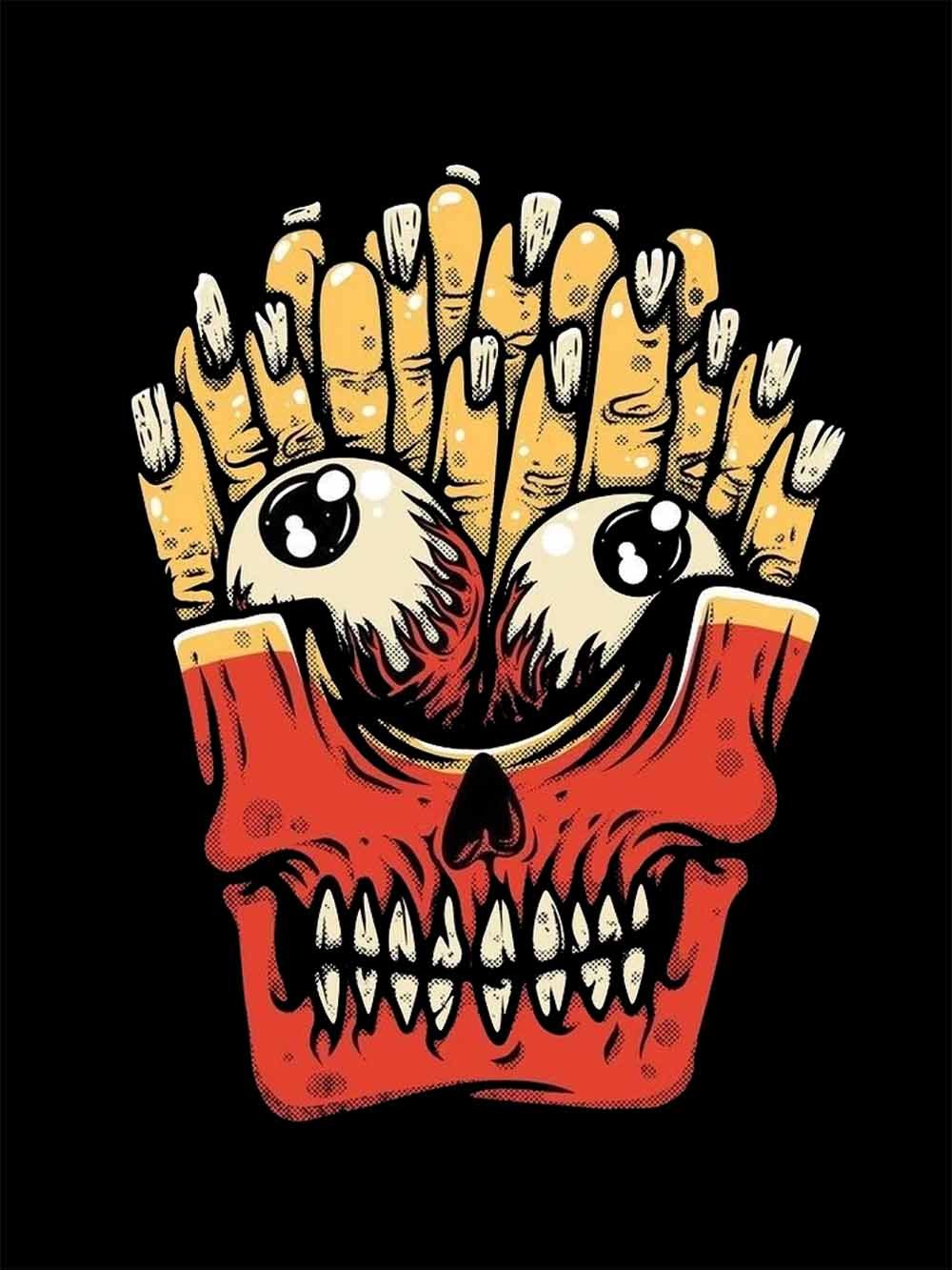 Finger Fries Washed Tshirt