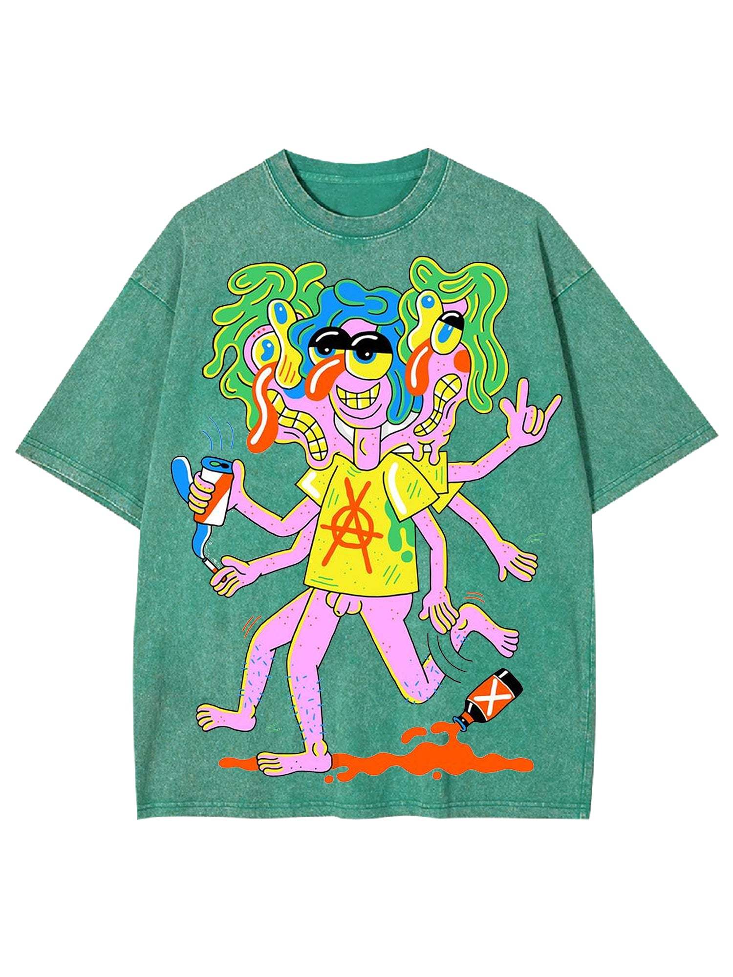 Personal Counduct Washed Tshirt-ClassyOutlaw