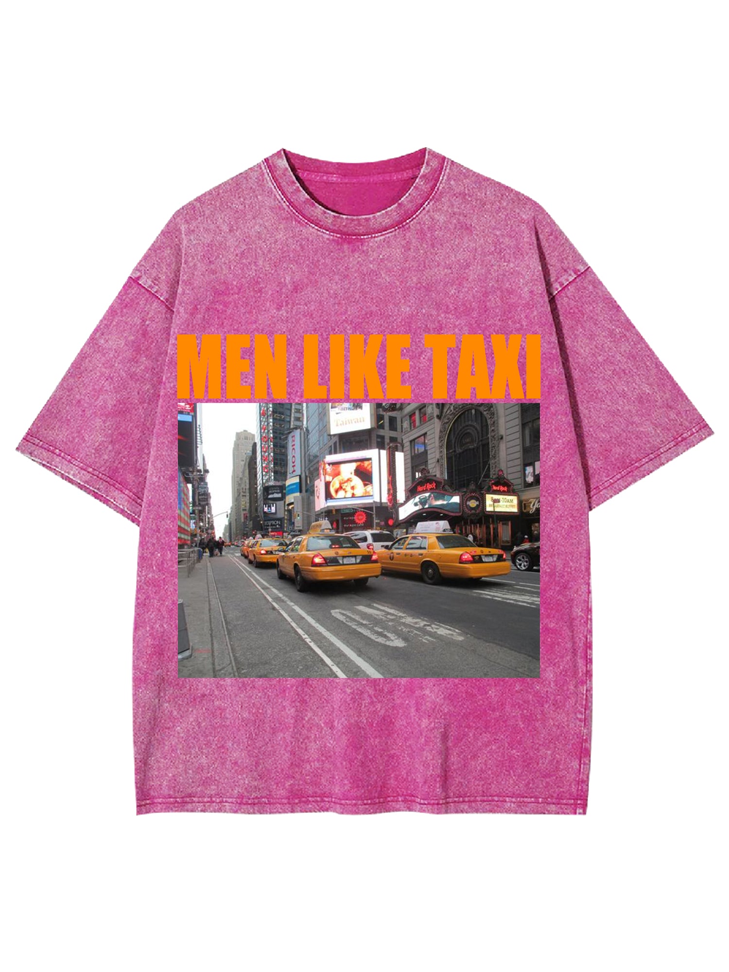 Men Like Taxi Washed Tshirt-ClassyOutlaw
