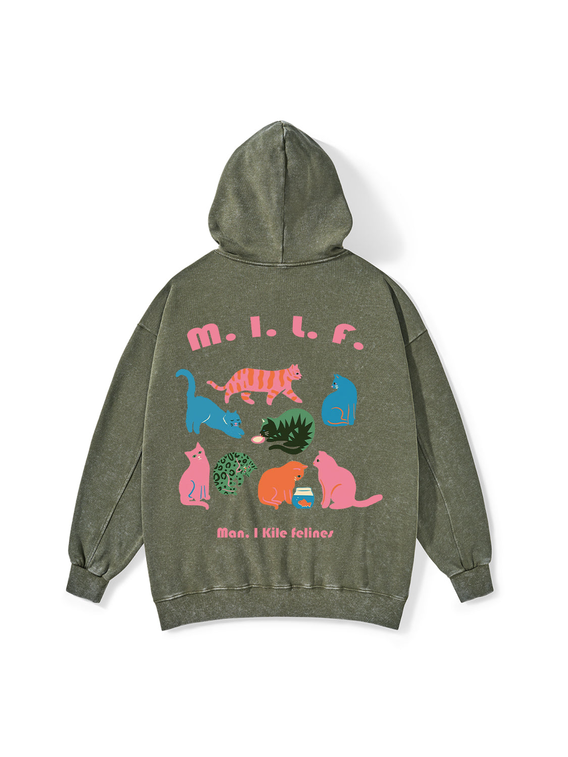 MILF WASHED HOODIE