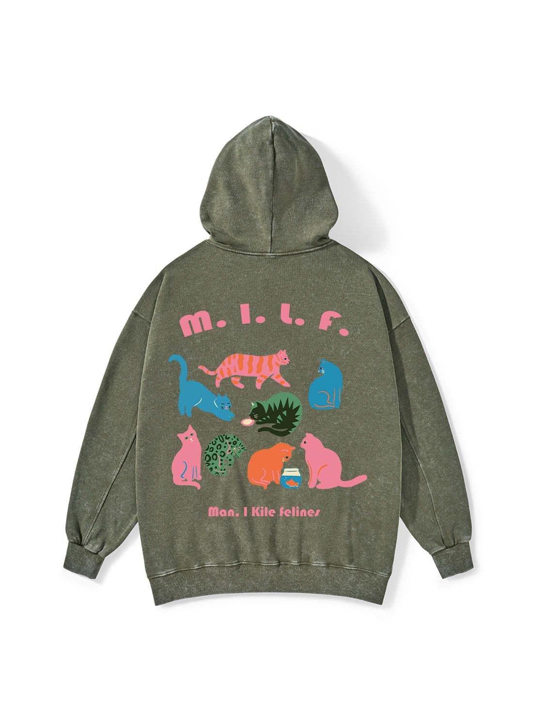 MILF WASHED HOODIE
