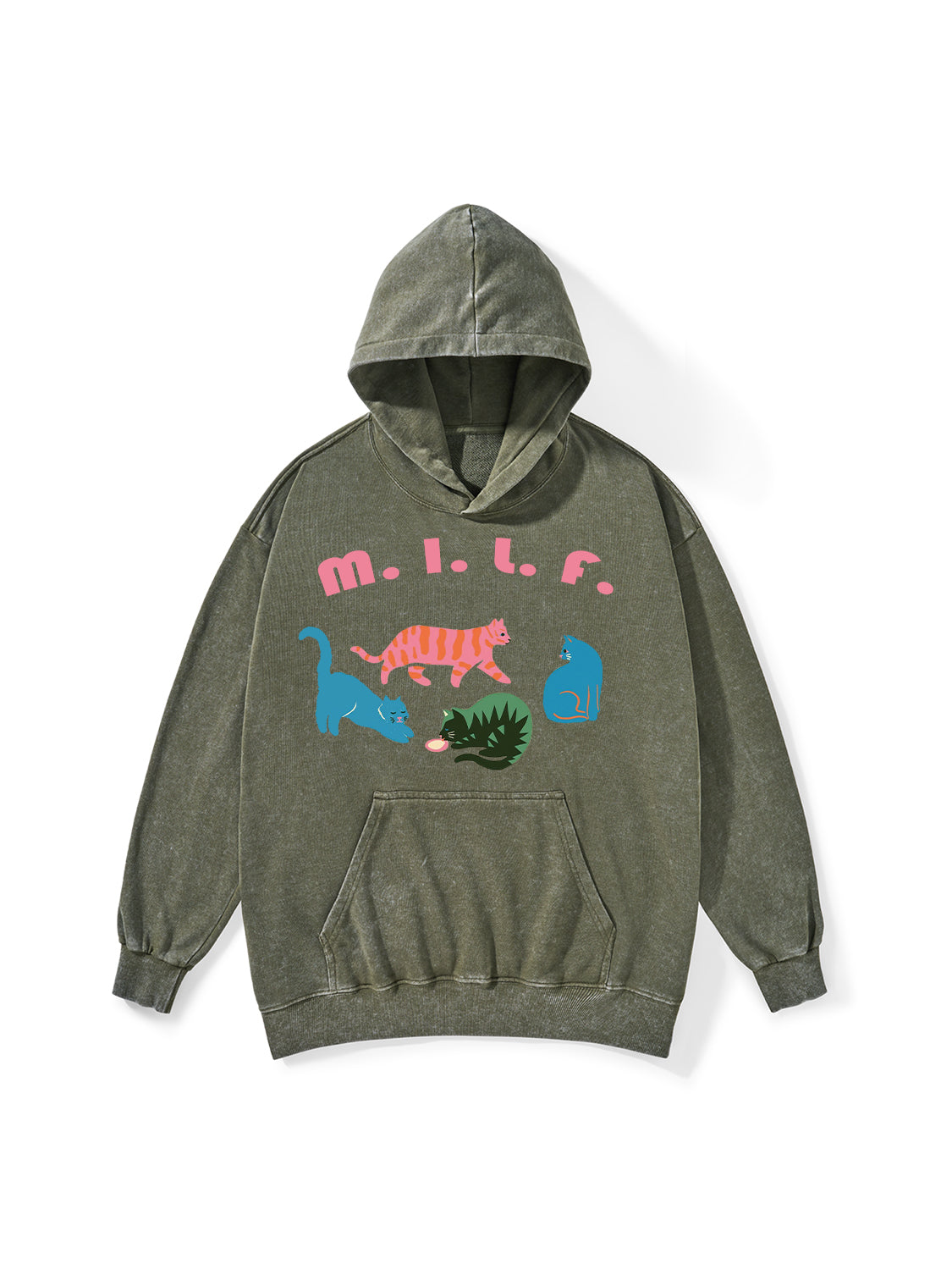 MILF WASHED HOODIE