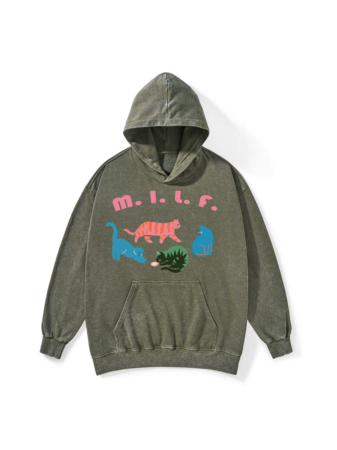 MILF WASHED HOODIE