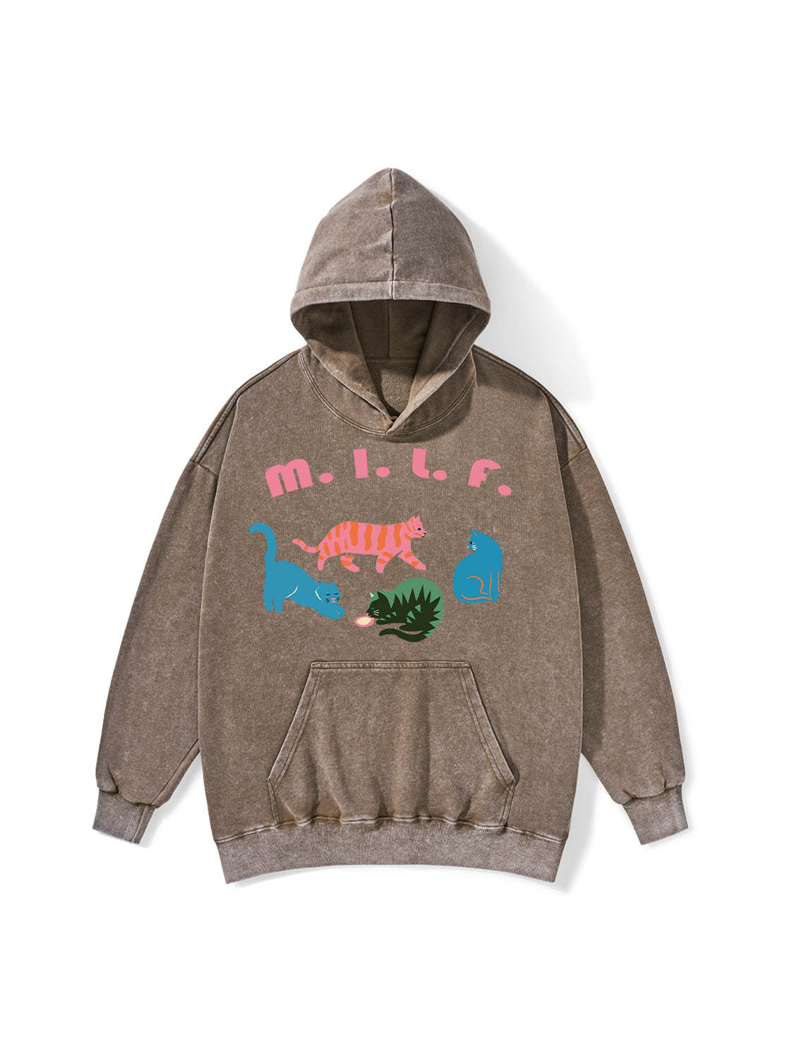 MILF WASHED HOODIE