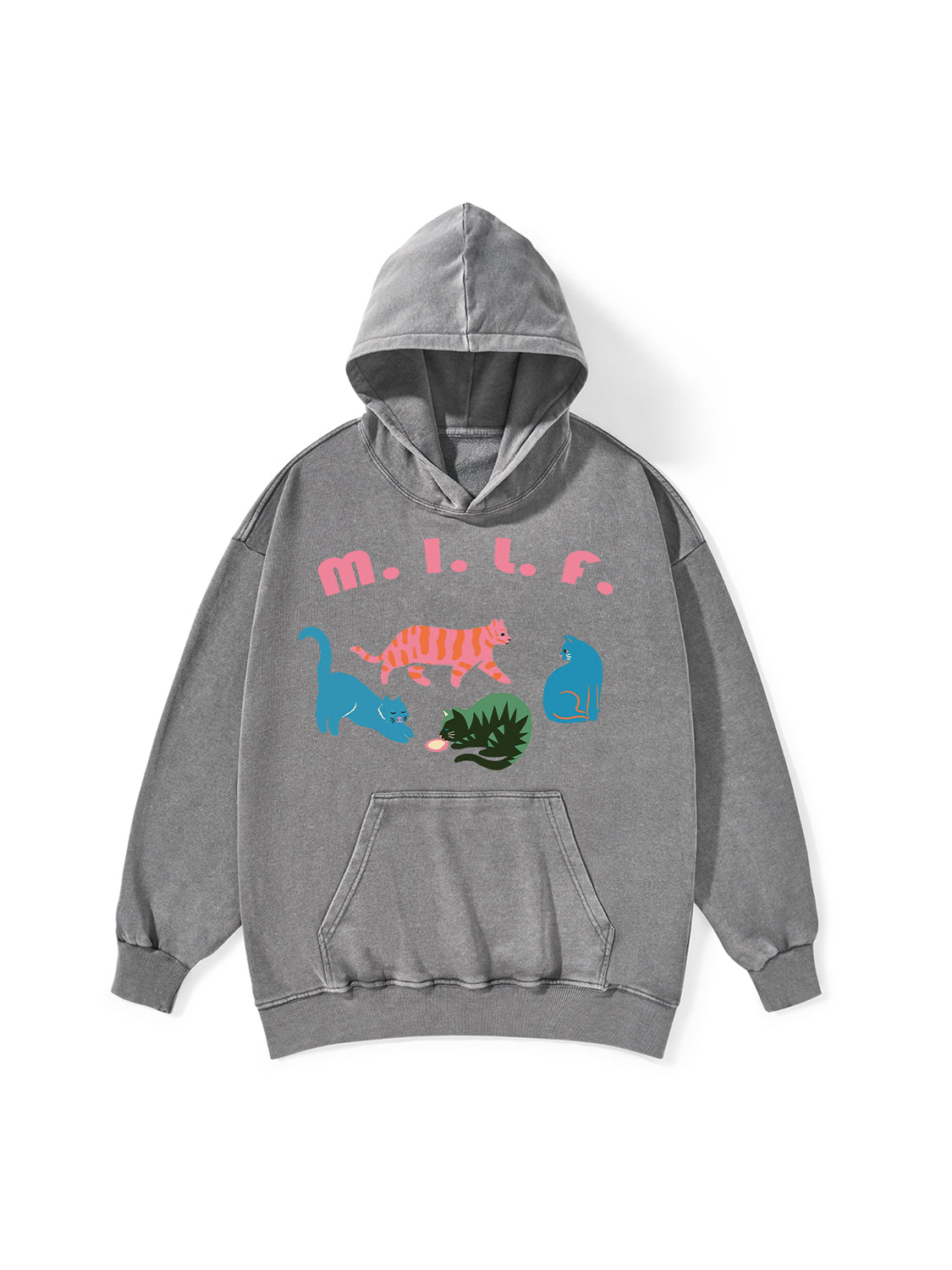 MILF WASHED HOODIE