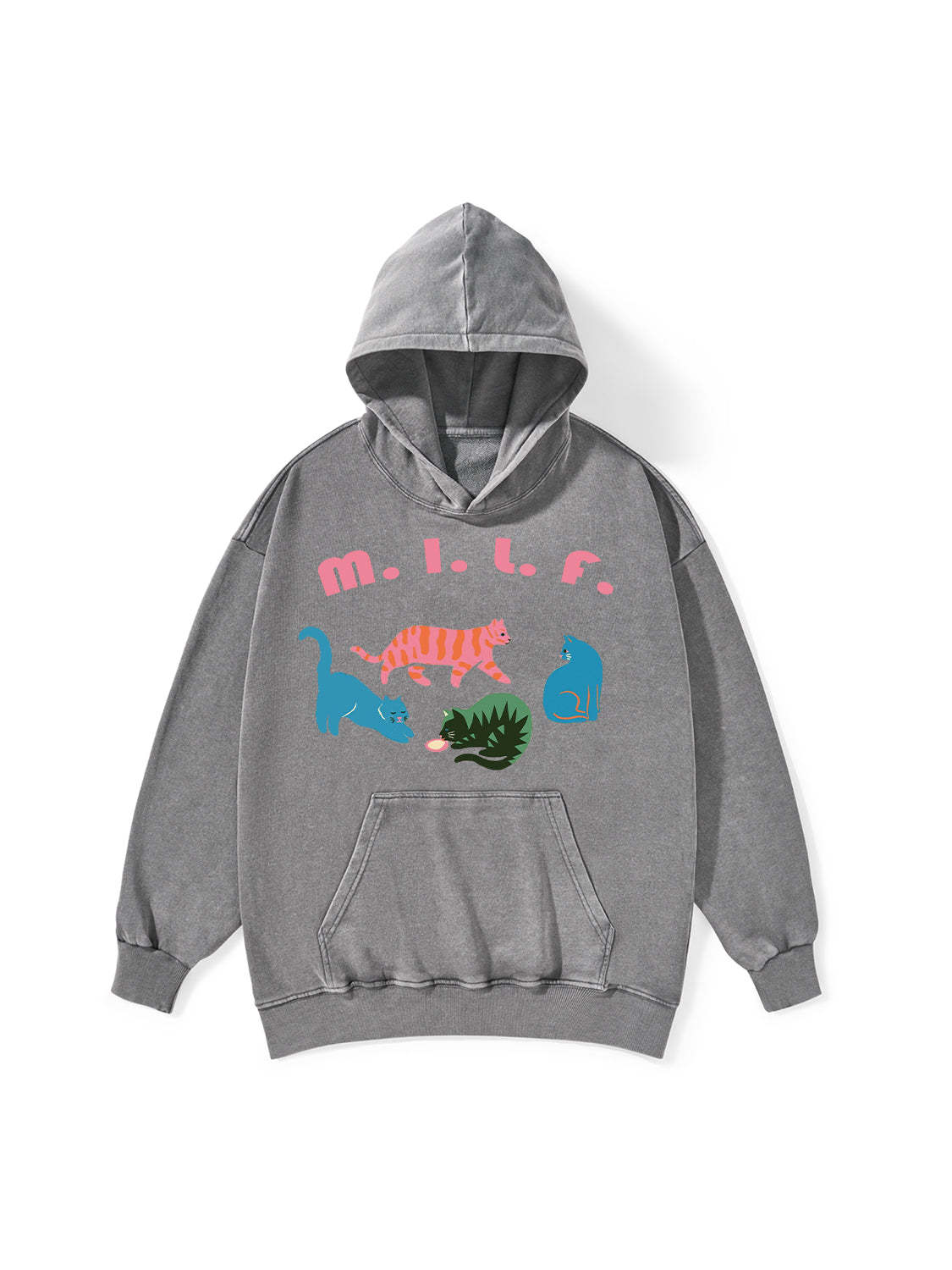 MILF WASHED HOODIE