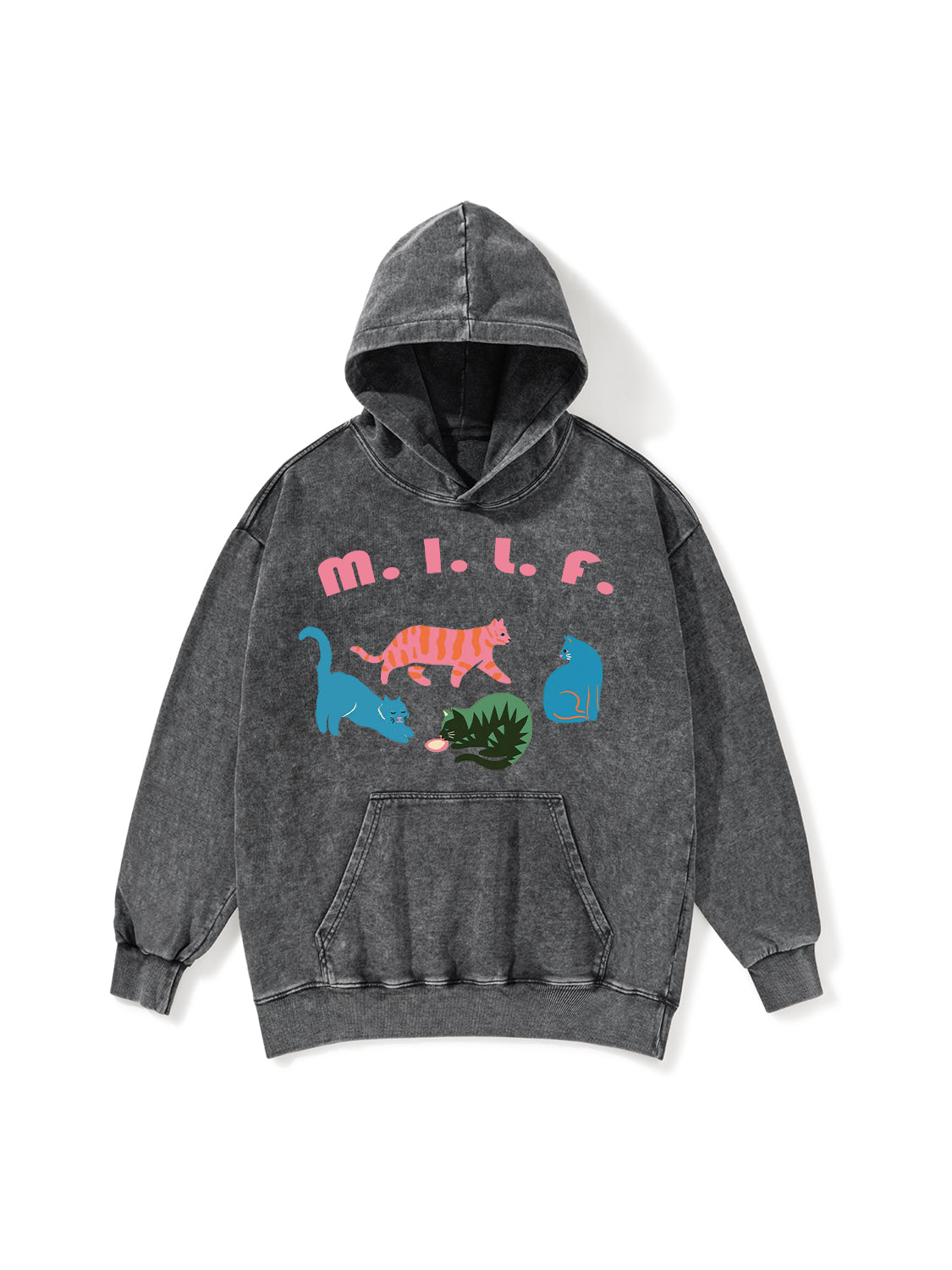 MILF WASHED HOODIE