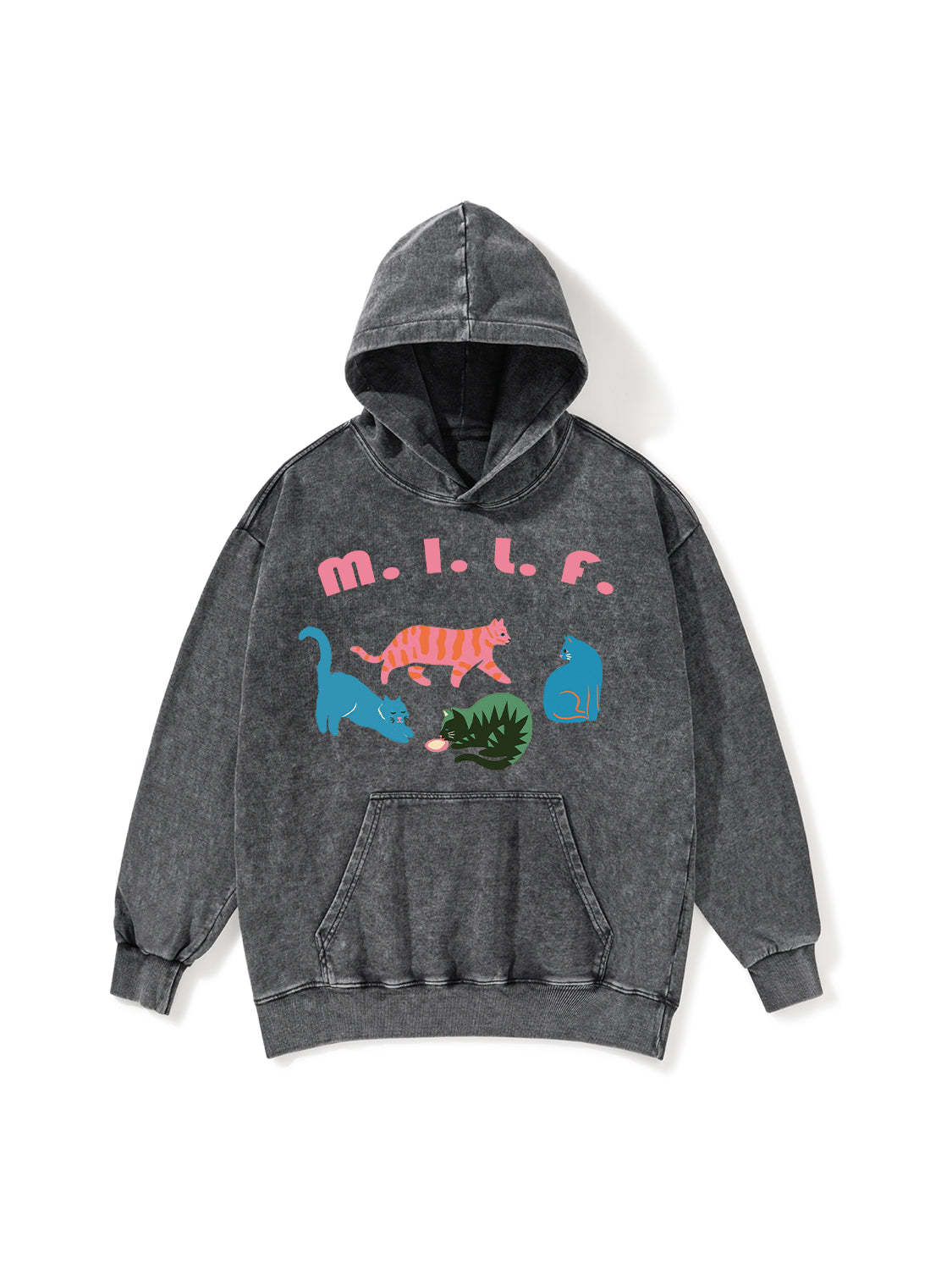 MILF WASHED HOODIE