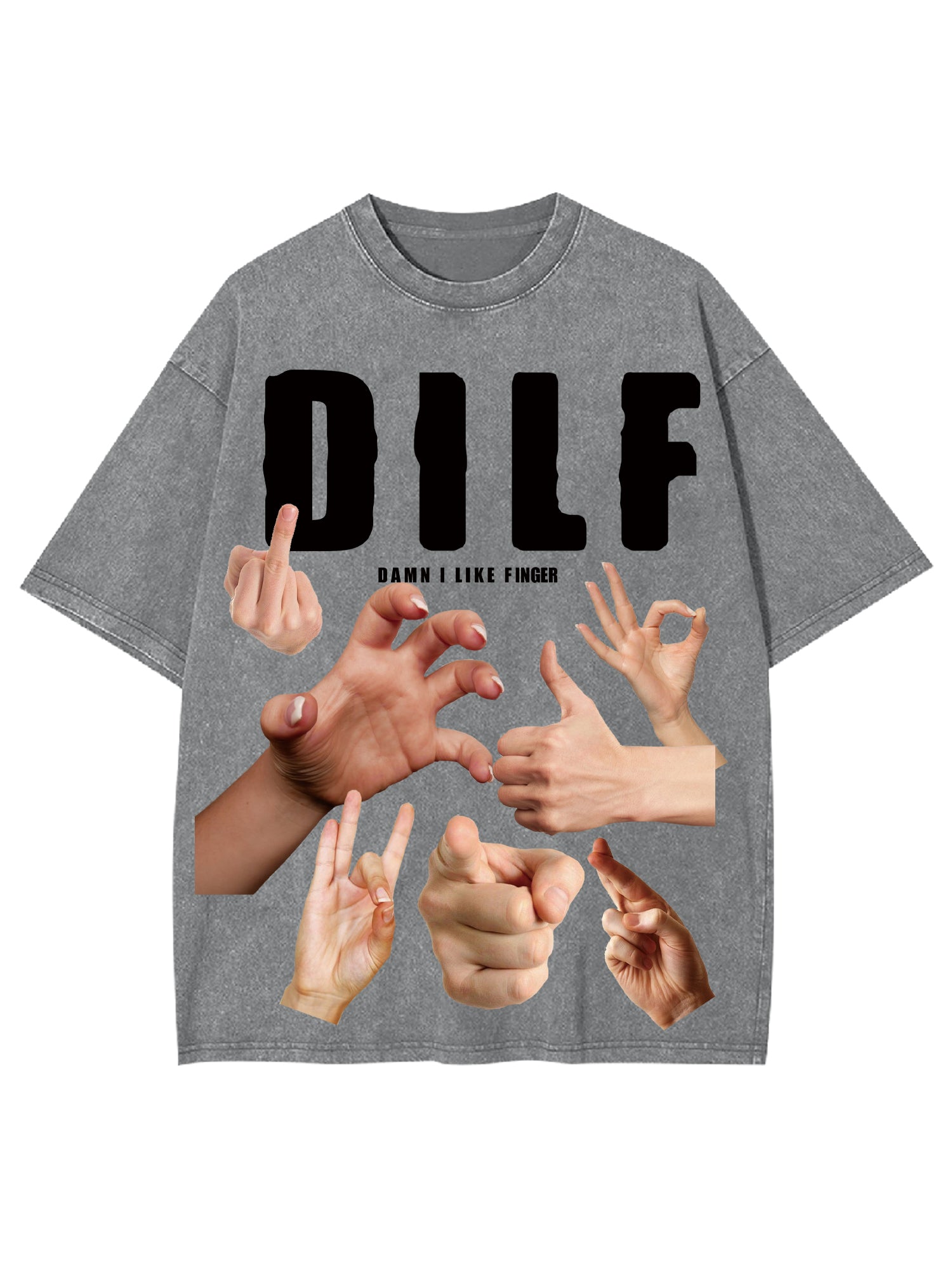 Dilf Shirt Washed Tshirt-ClassyOutlaw