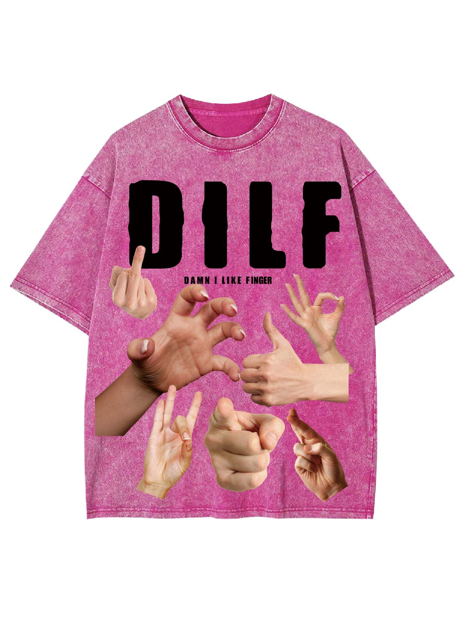 Dilf Shirt Washed Tshirt-ClassyOutlaw