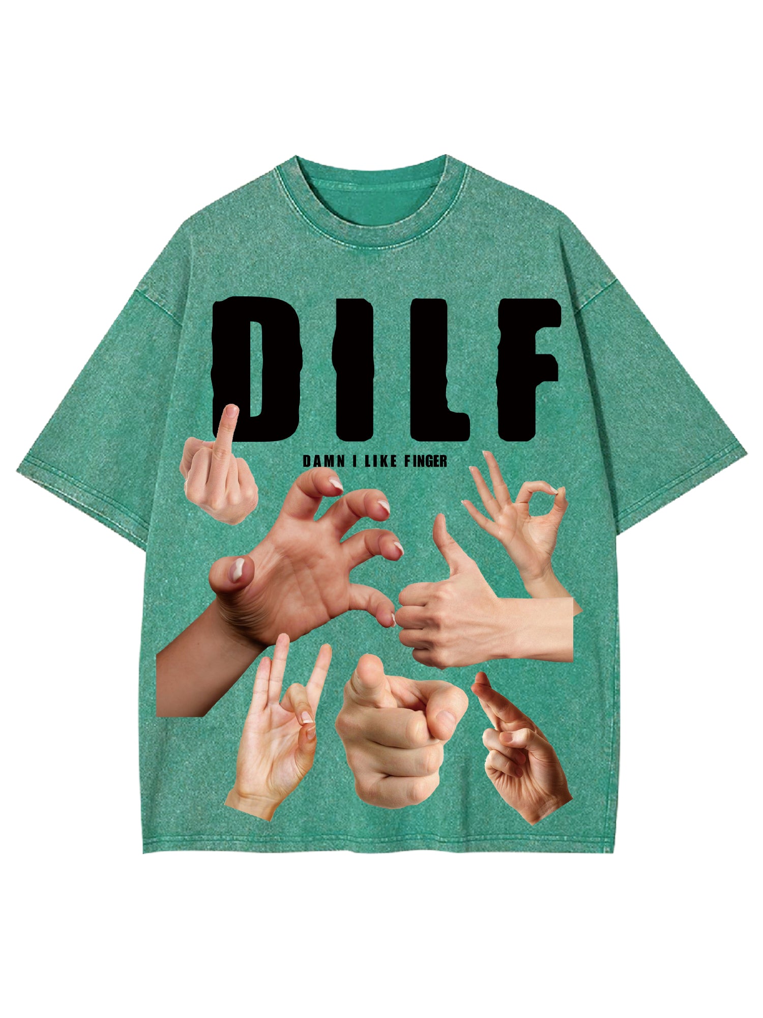 Dilf Shirt Washed Tshirt-ClassyOutlaw