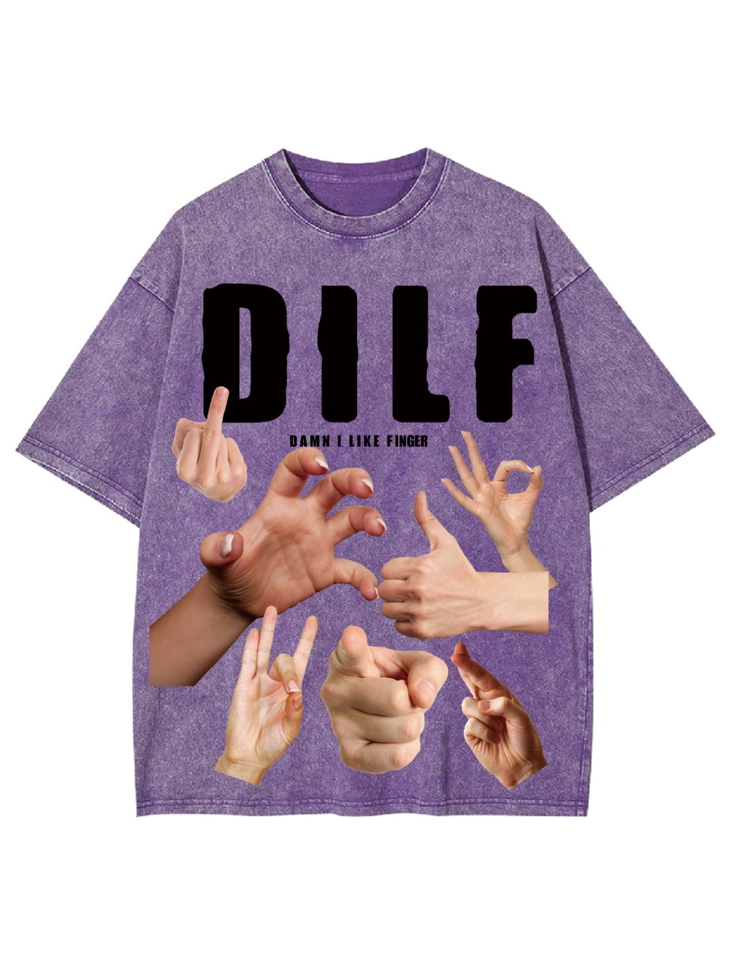 Dilf Shirt Washed Tshirt-ClassyOutlaw