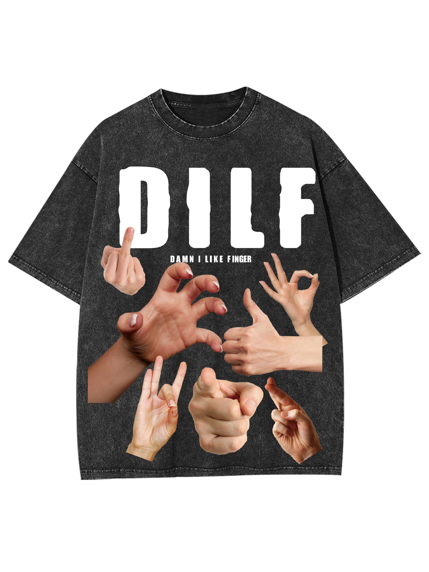 Dilf Shirt Washed Tshirt-ClassyOutlaw