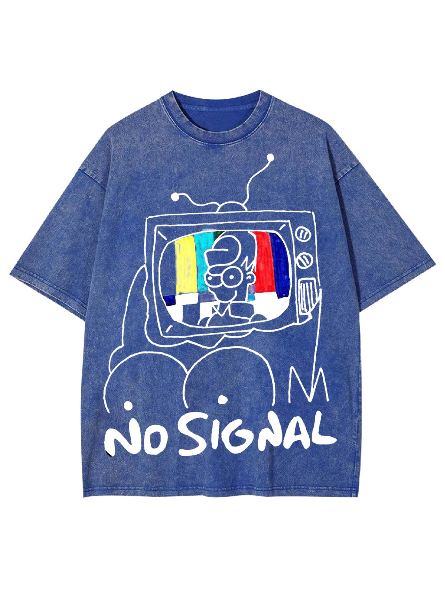 No Signal Washed Tshirt-ClassyOutlaw