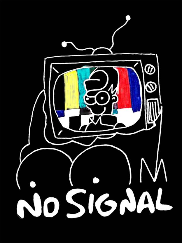 No Signal Washed Tshirt-ClassyOutlaw