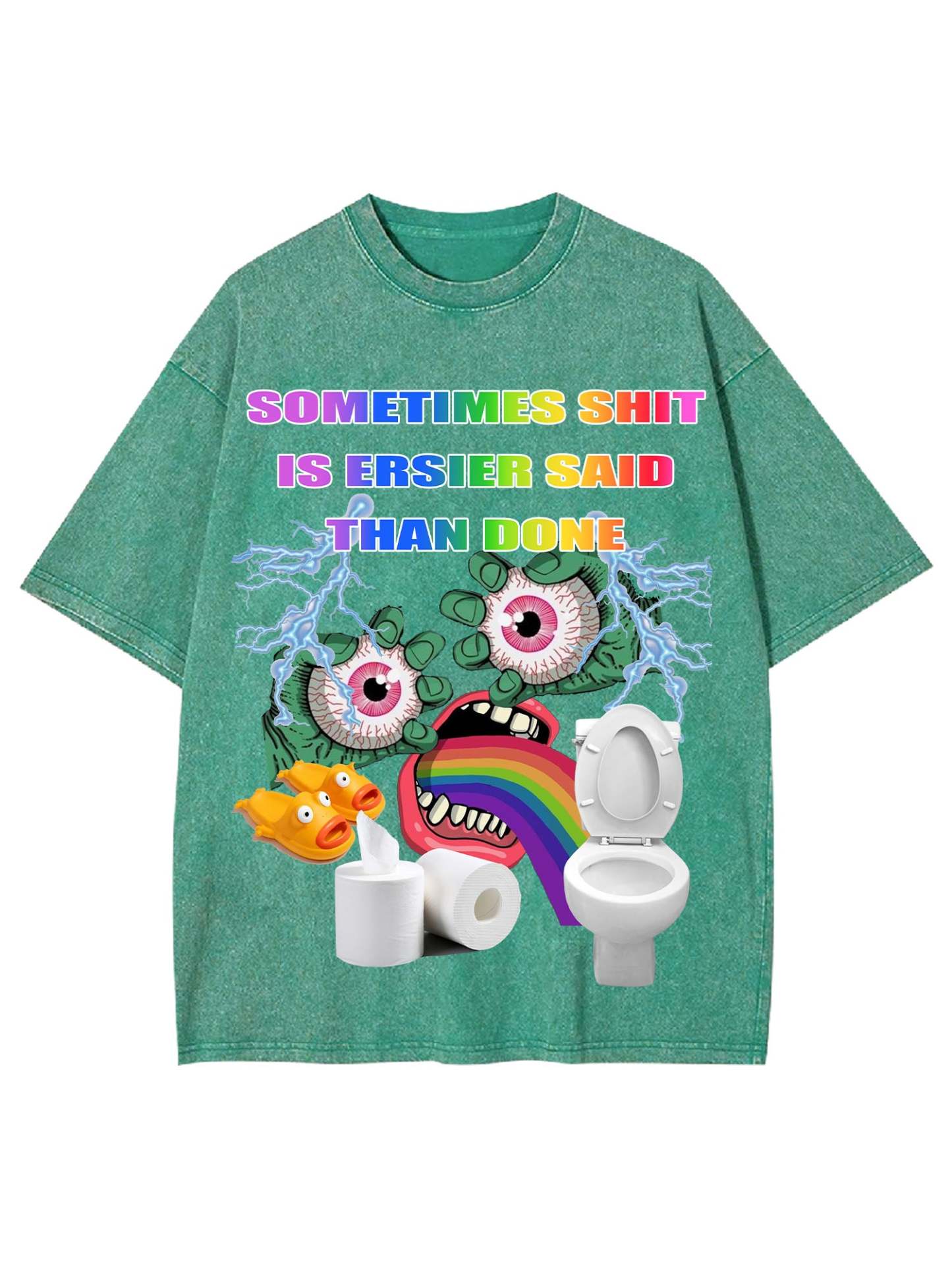 Shit Washed Tshirt-ClassyOutlaw