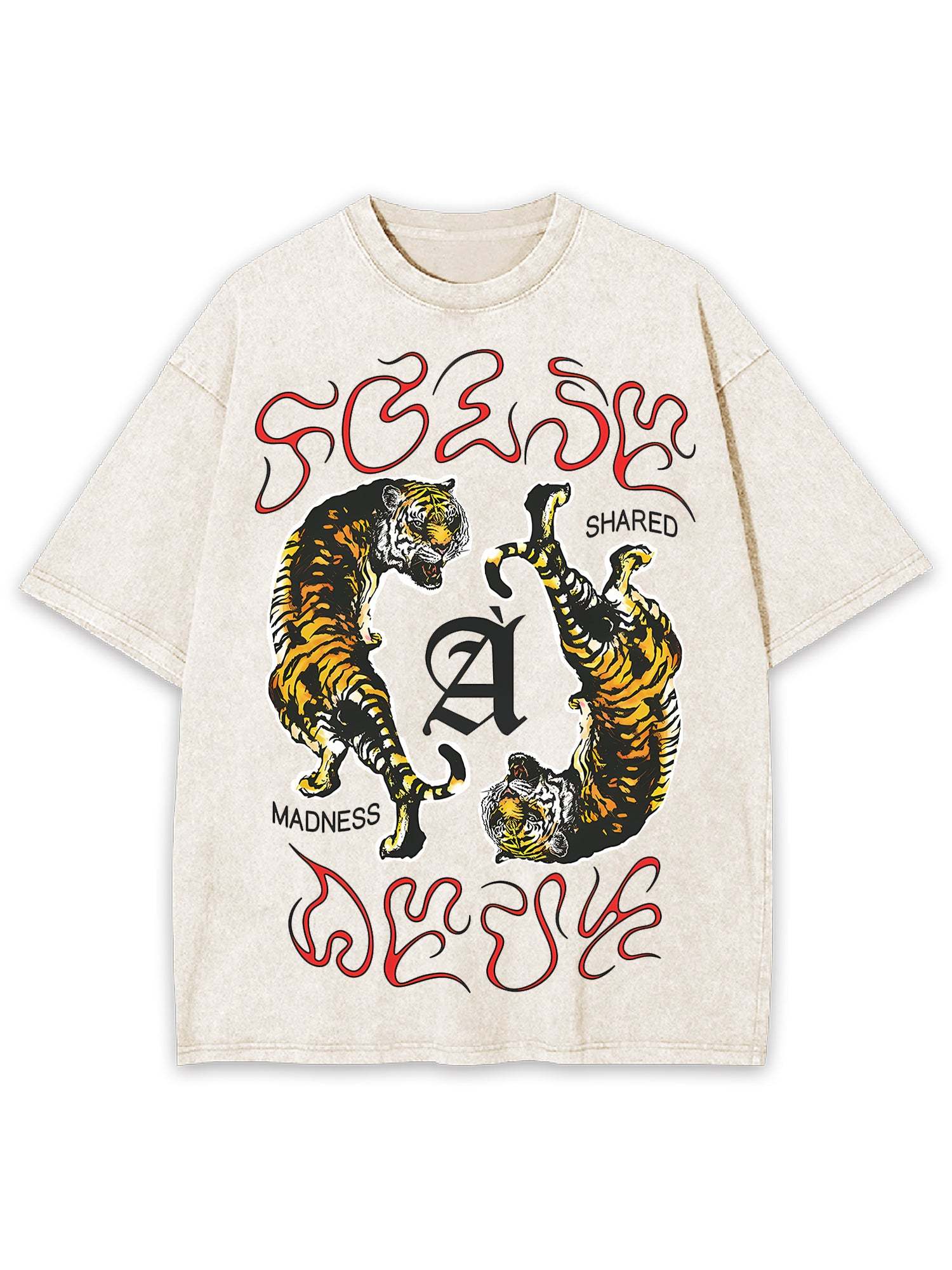 Shared Madness Washed Tshir-ClassyOutlaw