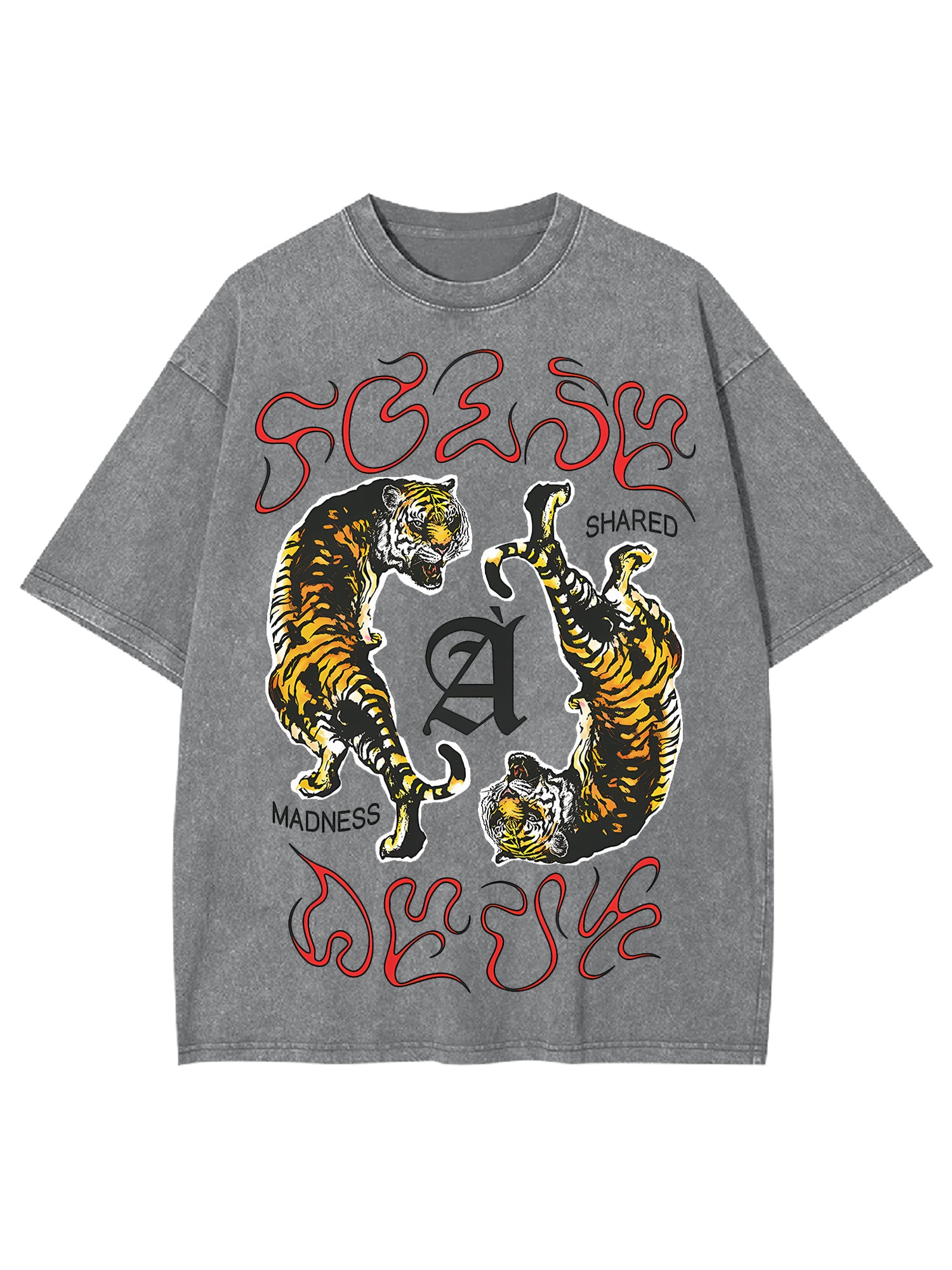 Shared Madness Washed Tshir-ClassyOutlaw