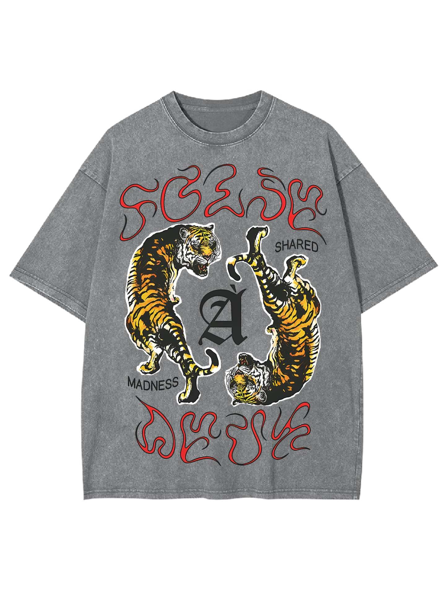 Shared Madness Washed Tshir-ClassyOutlaw