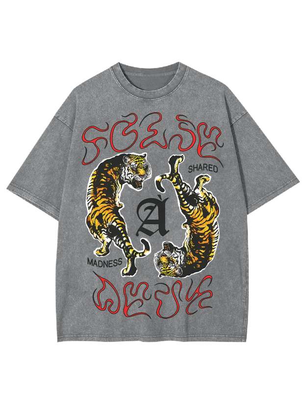 Shared Madness Washed Tshir-ClassyOutlaw