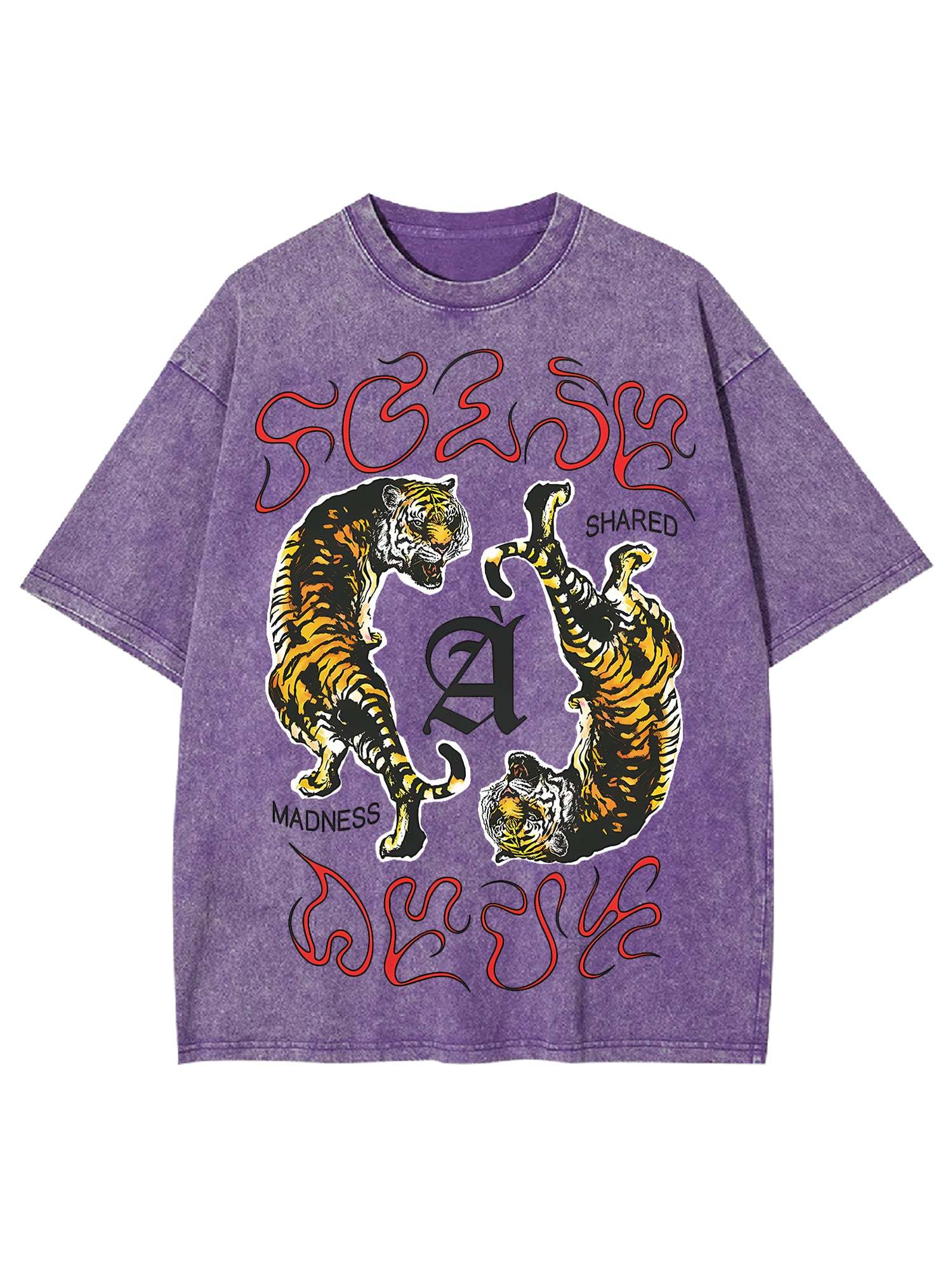 Shared Madness Washed Tshir-ClassyOutlaw