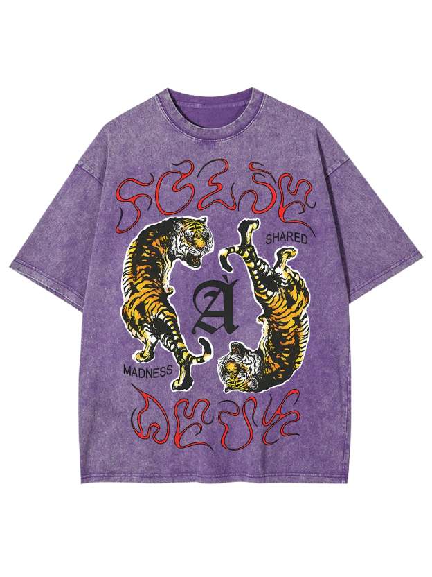 Shared Madness Washed Tshir-ClassyOutlaw
