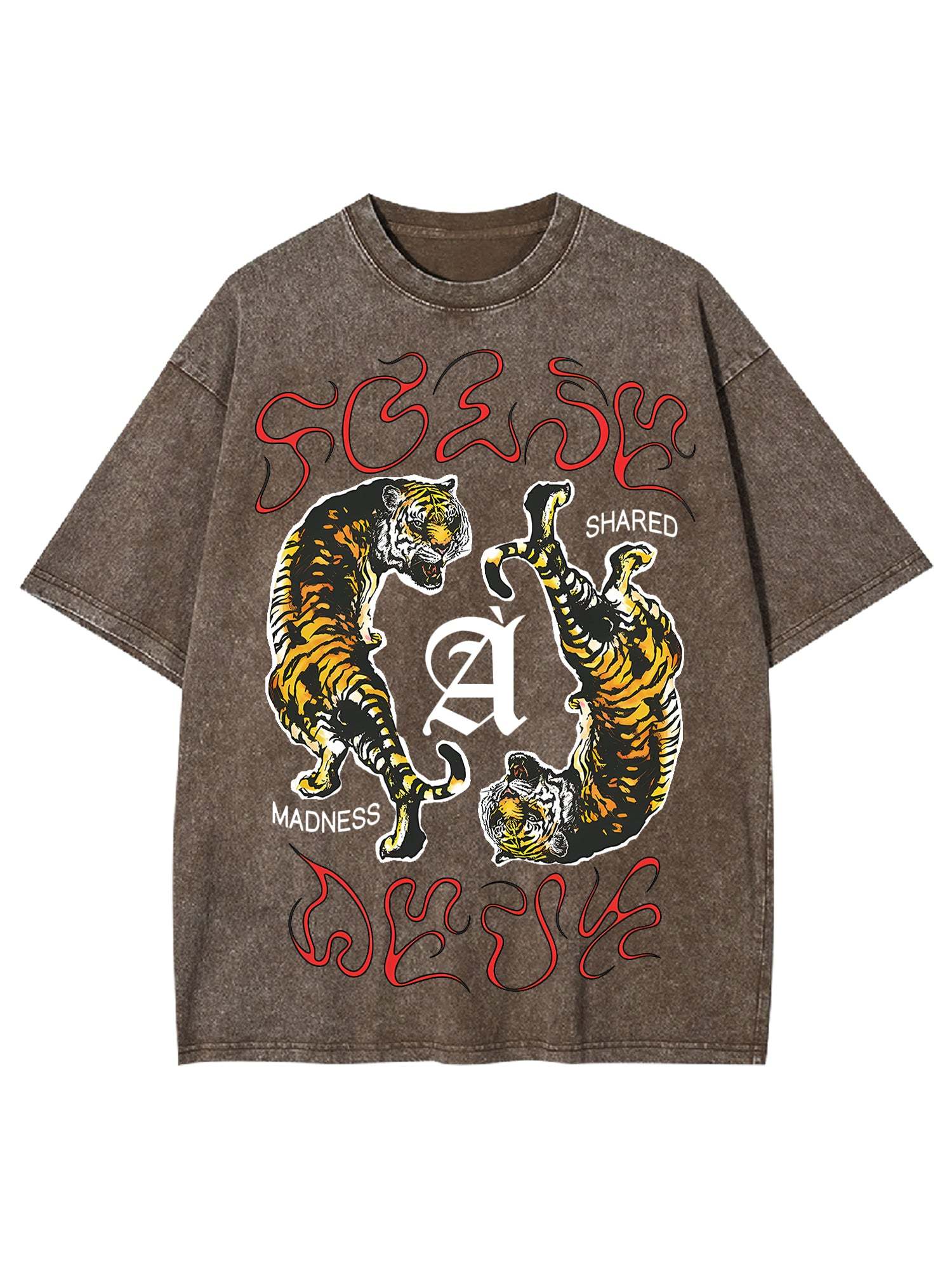 Shared Madness Washed Tshir-ClassyOutlaw