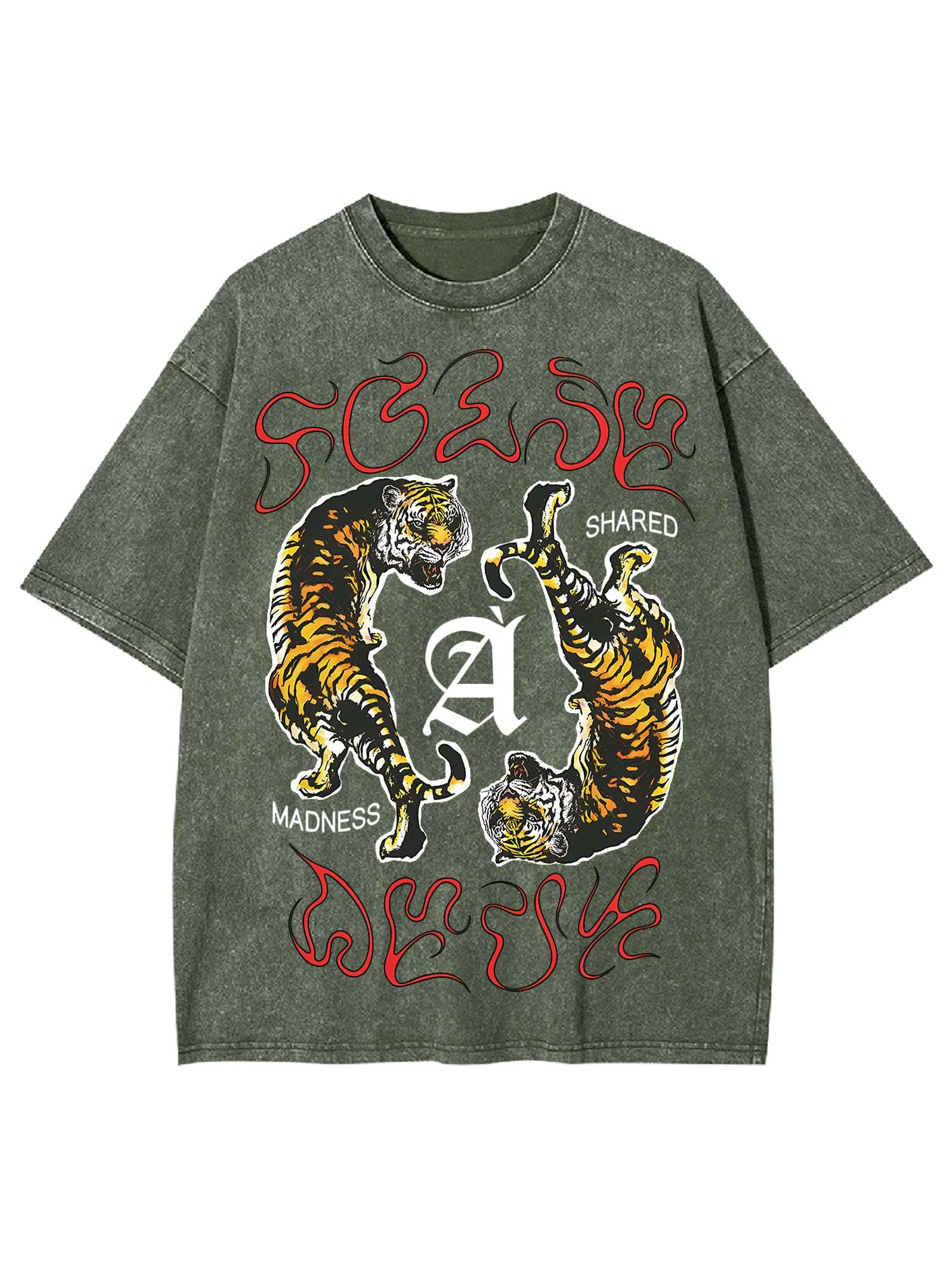 Shared Madness Washed Tshir-ClassyOutlaw