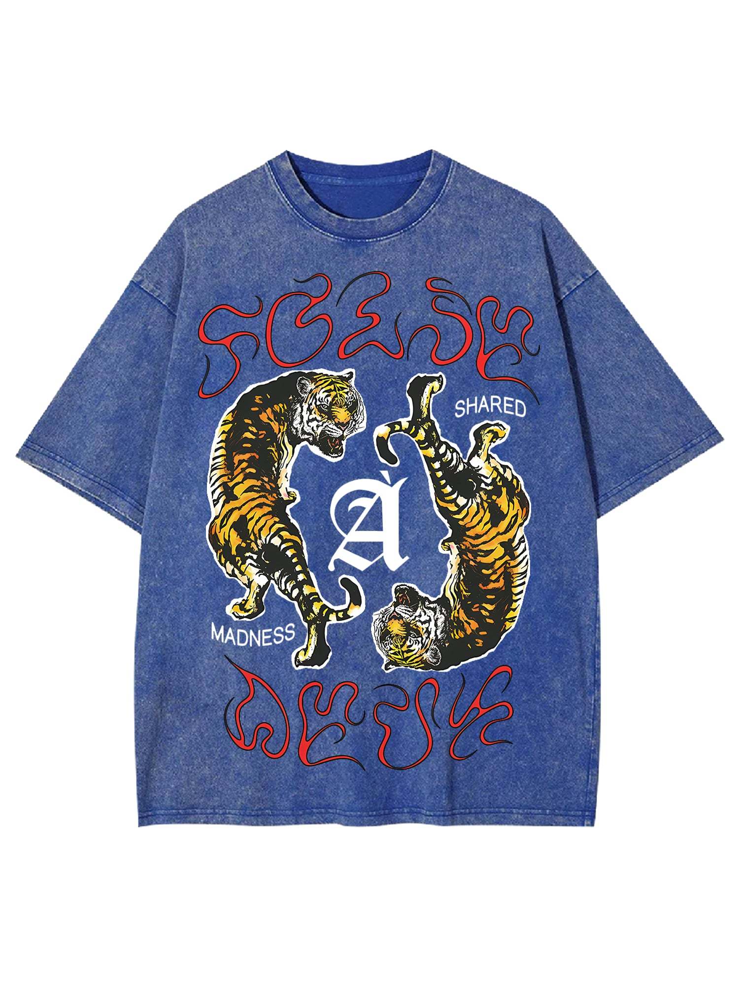 Shared Madness Washed Tshir-ClassyOutlaw