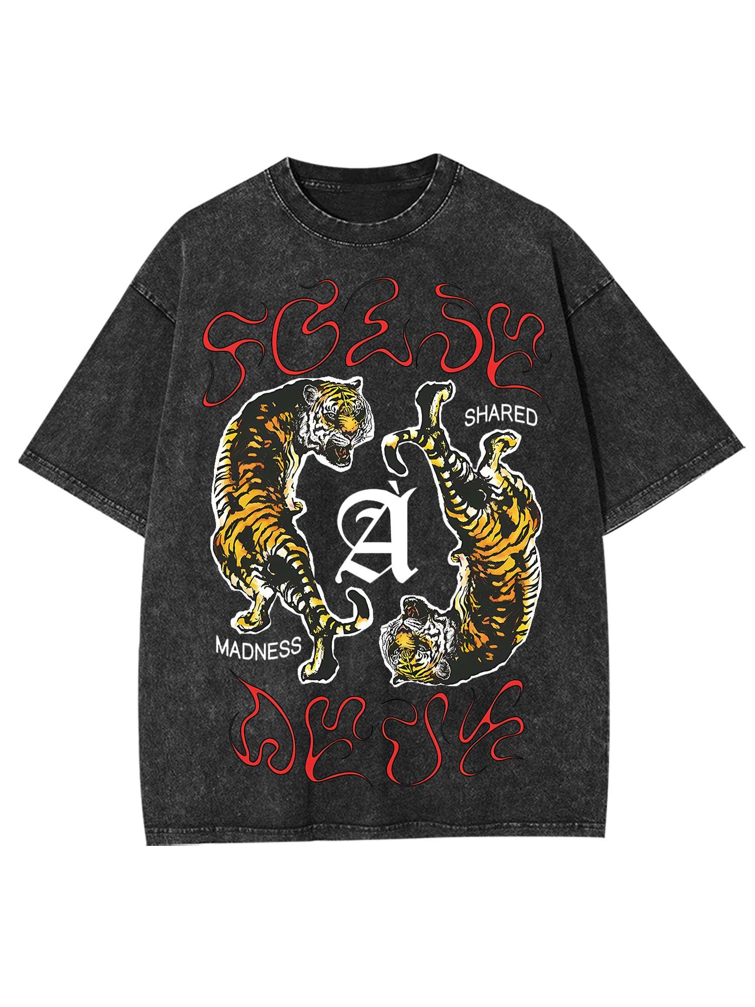 Shared Madness Washed Tshir-ClassyOutlaw