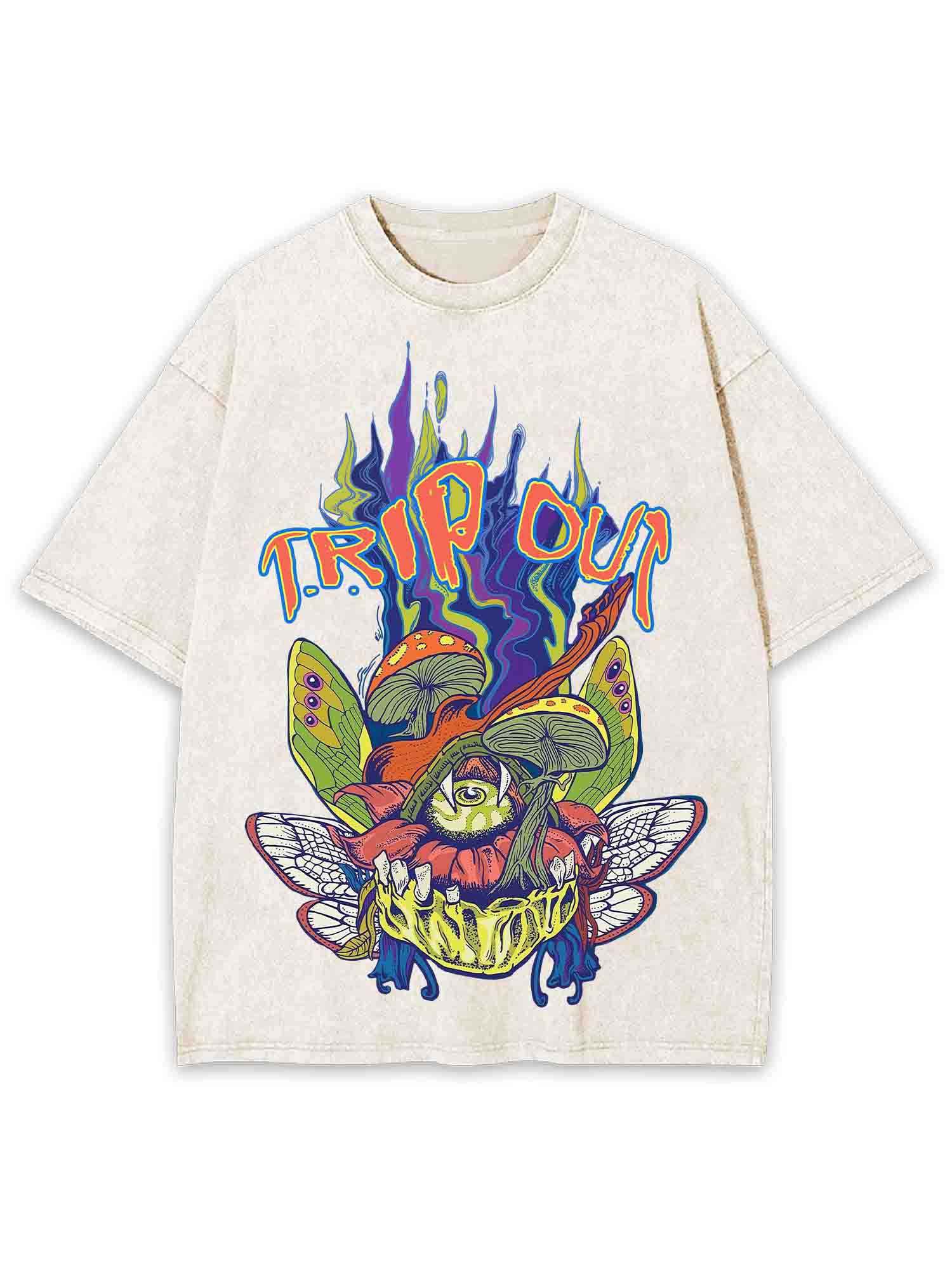 Trip Out Washed Tshirt