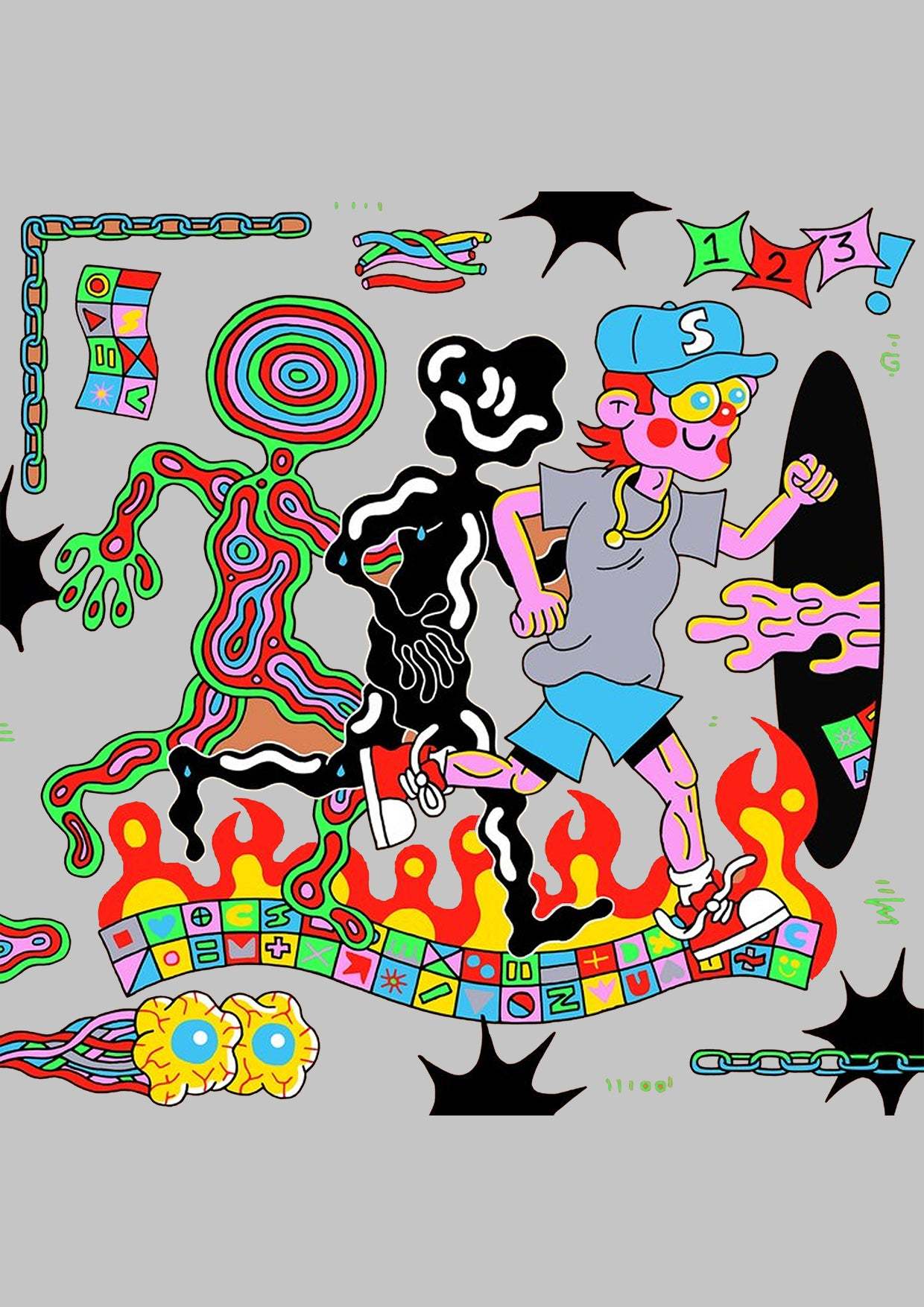 Out Of Body Washed Tshirt-ClassyOutlaw