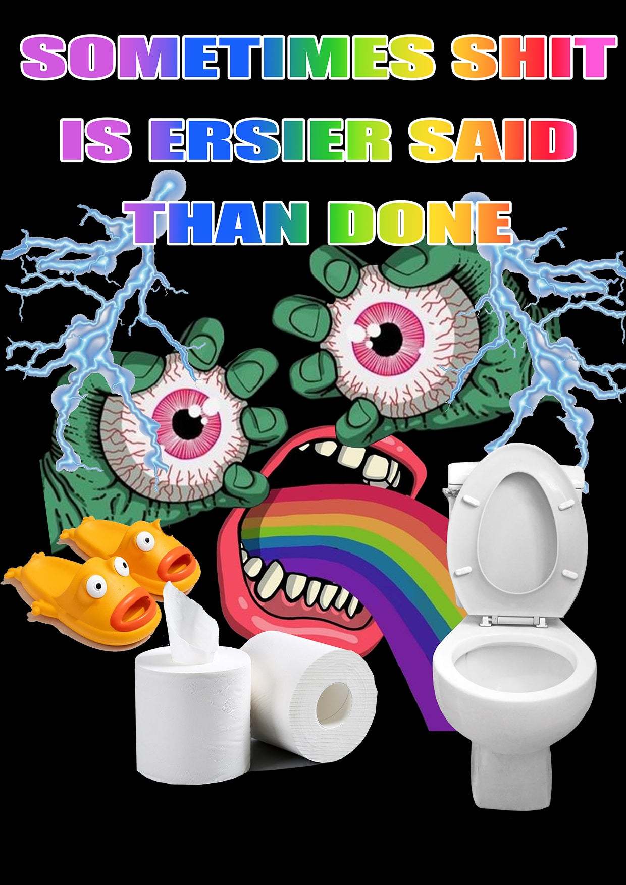 Shit Washed Tshirt-ClassyOutlaw