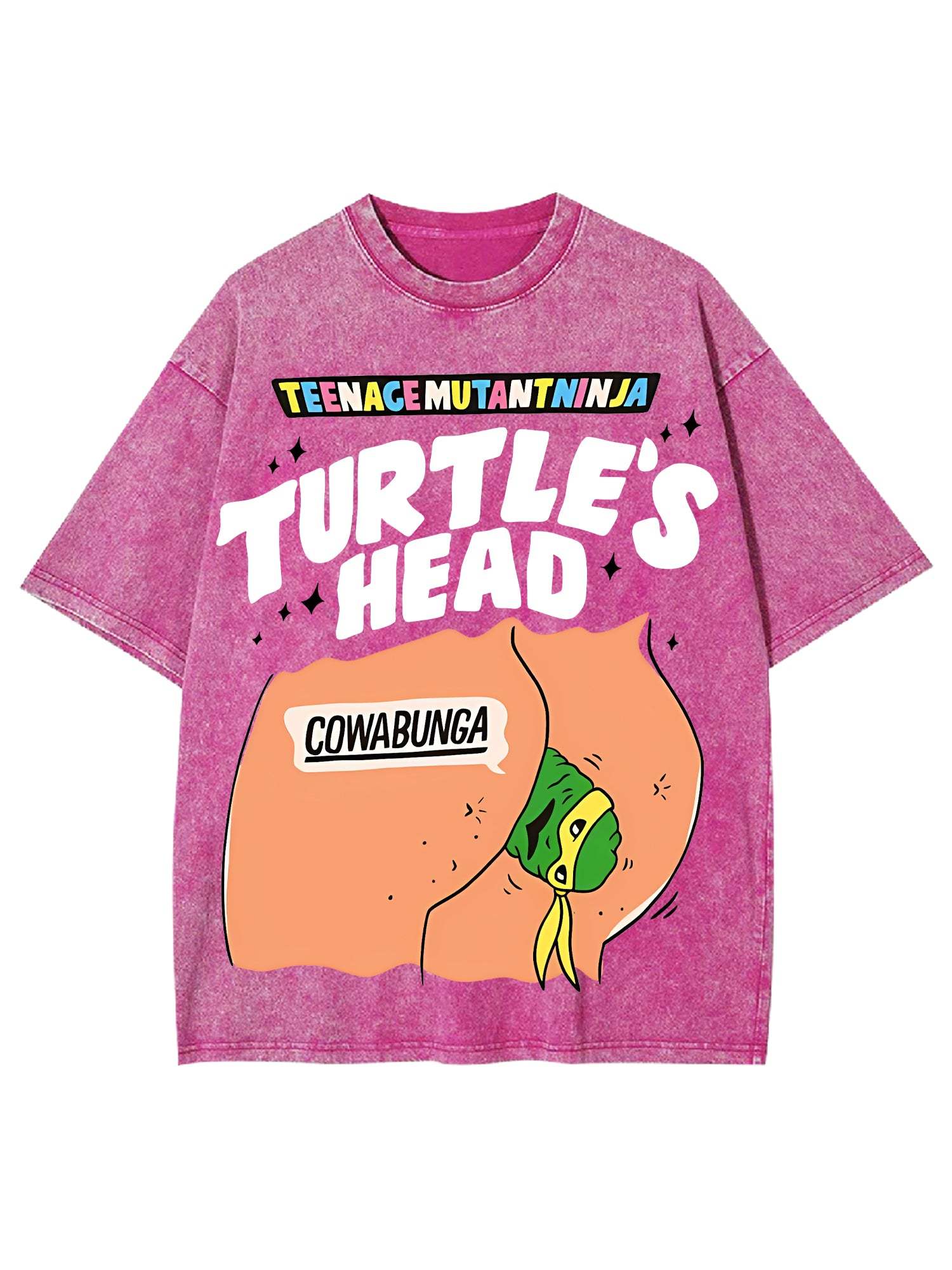 Turtle's Head Washed Tshirt-ClassyOutlaw