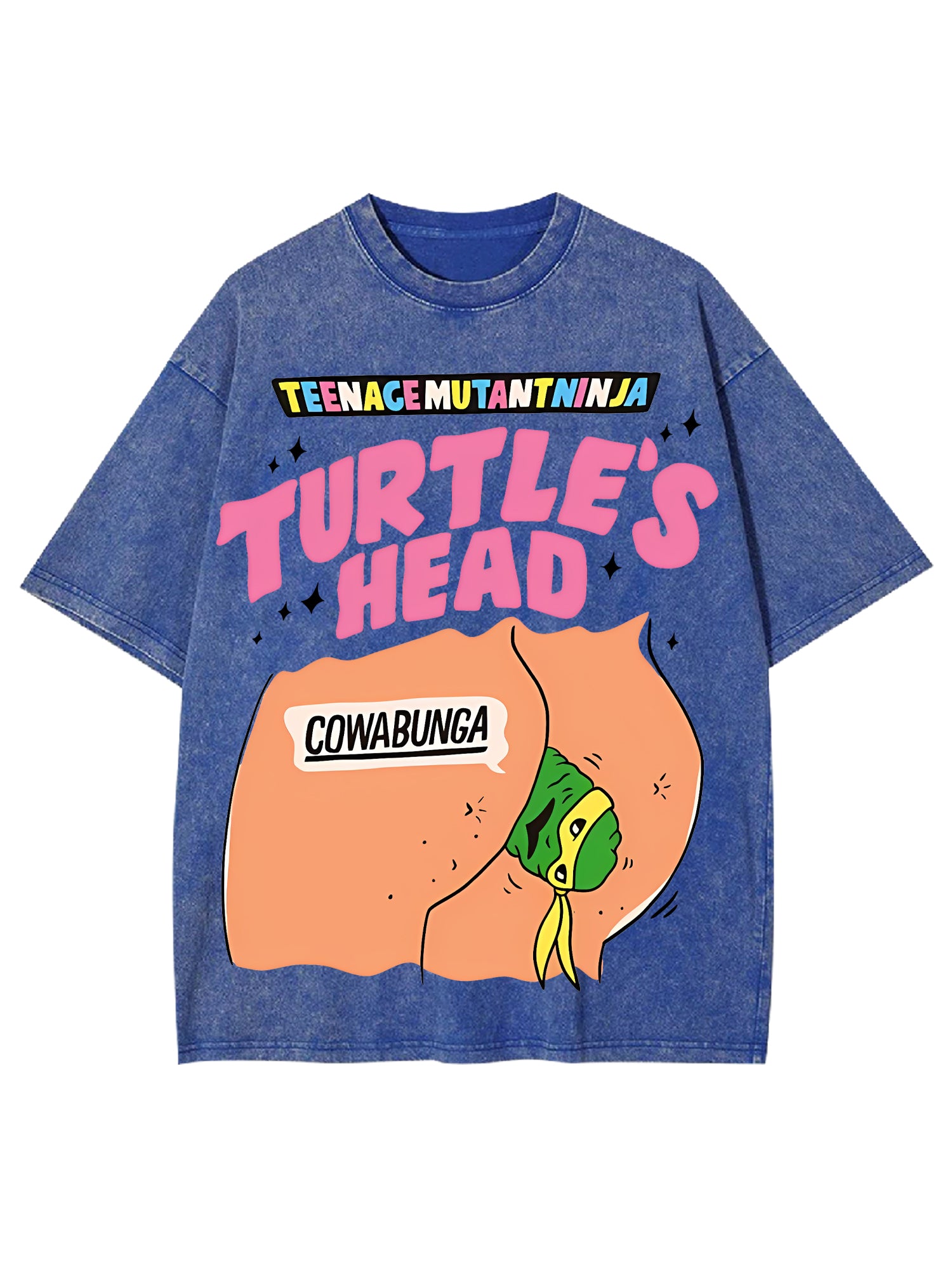 Turtle's Head Washed Tshirt-ClassyOutlaw