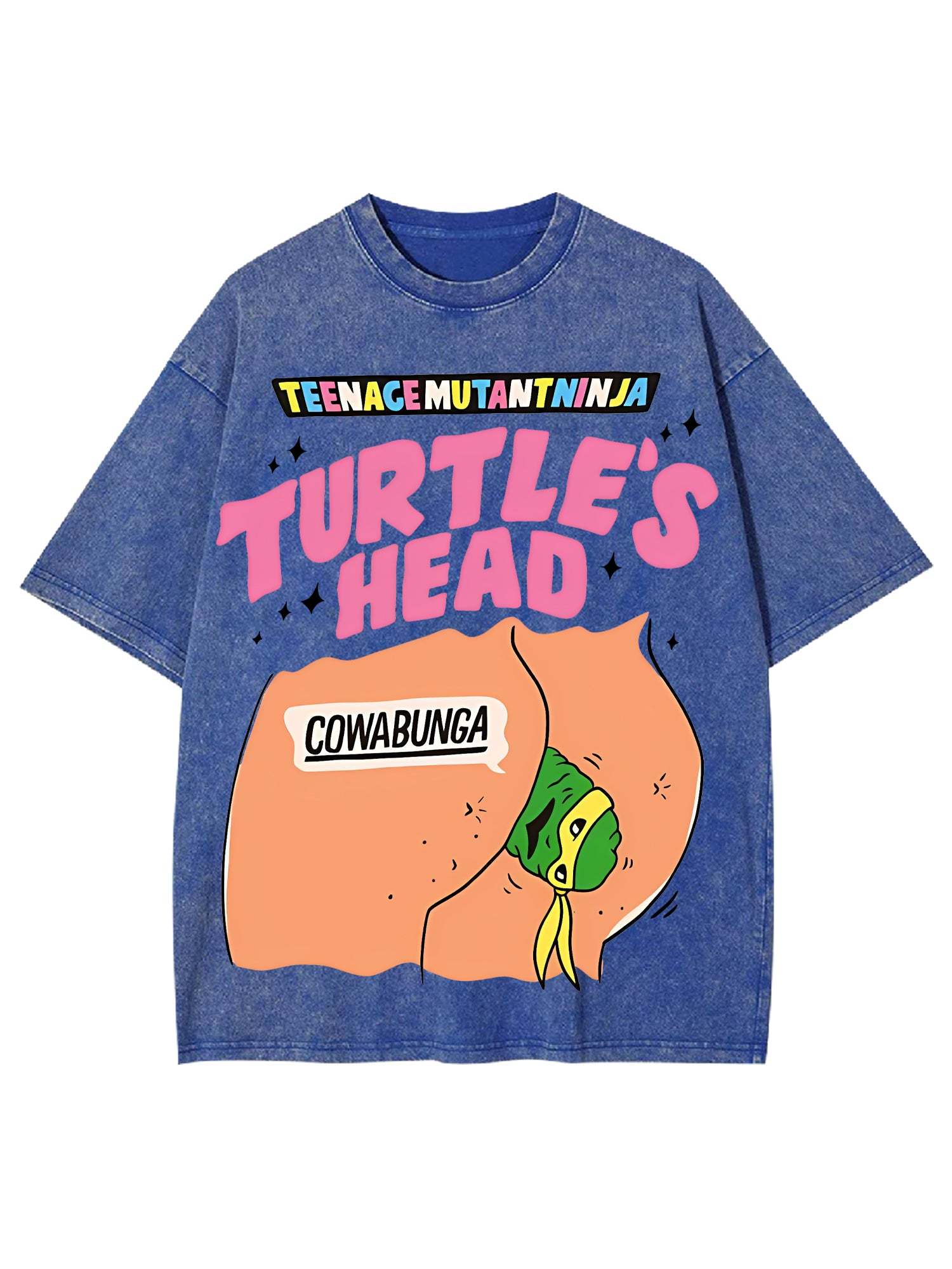 Turtle's Head Washed Tshirt-ClassyOutlaw